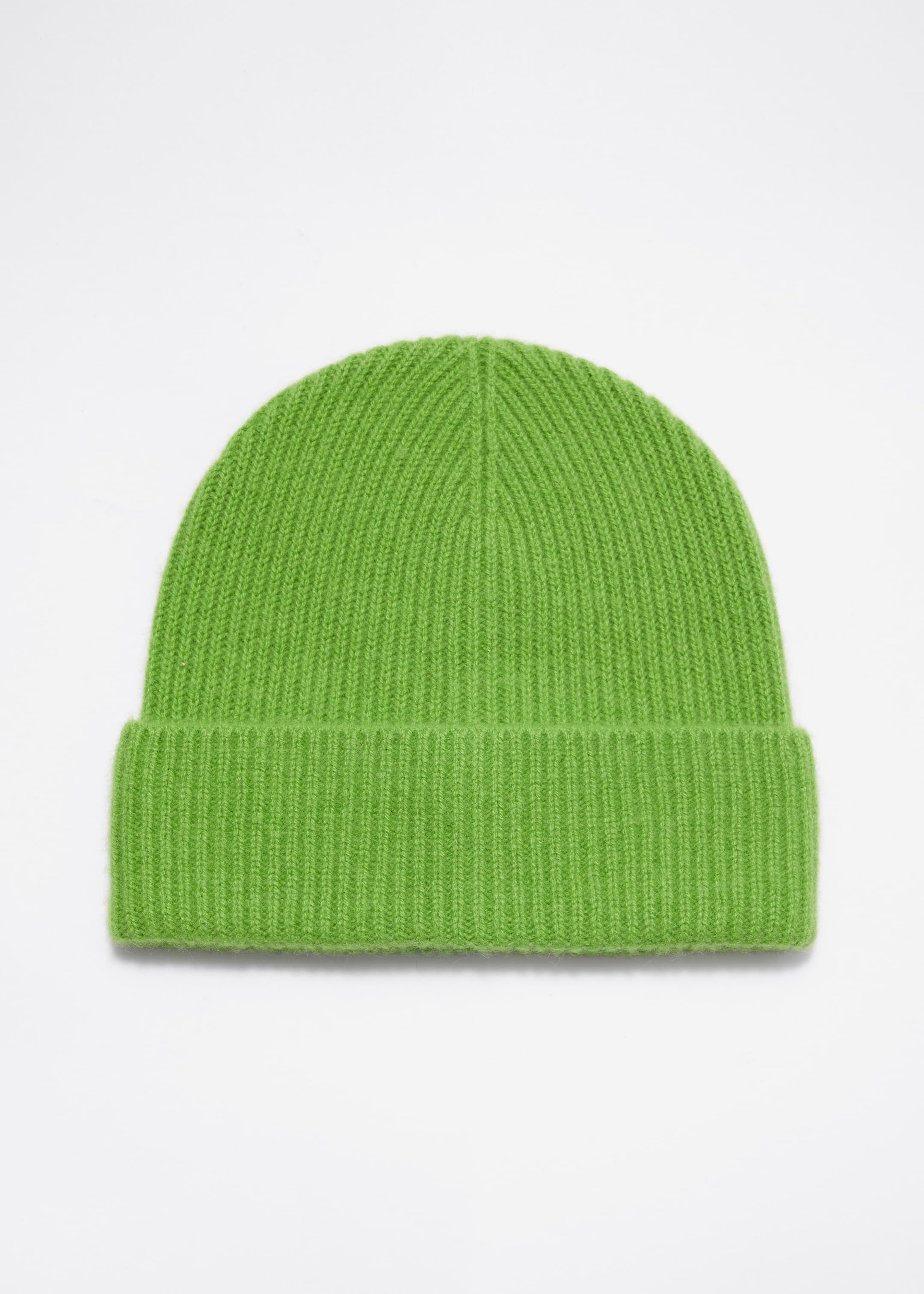 Zobrazit větší obrázek: Cashmere Beanie - Olive - ŽENY | H&M CZ 1