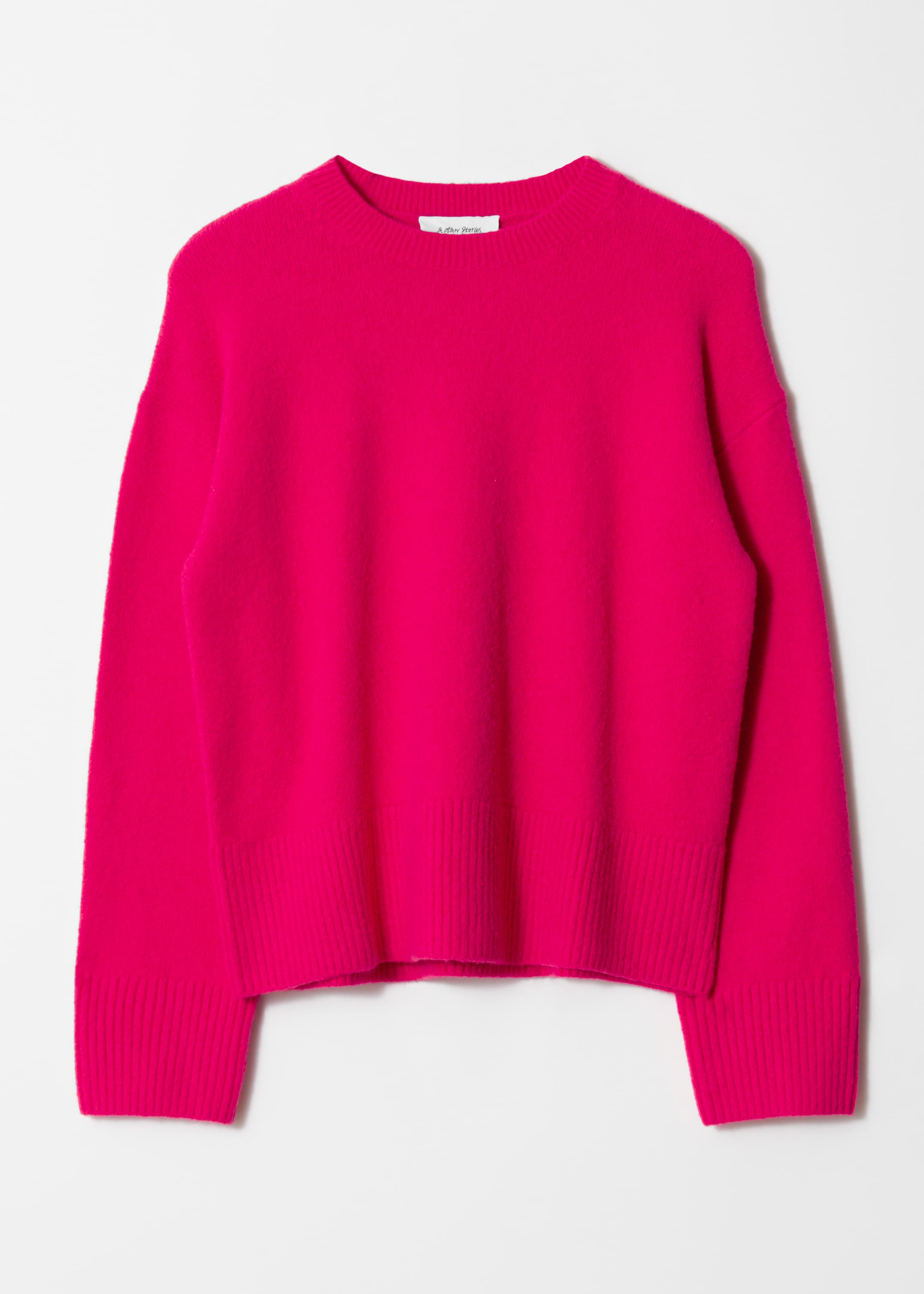 Agrandir l'image: Pull décontracté en maille - Rose cerise - FEMME | H&M FR 4