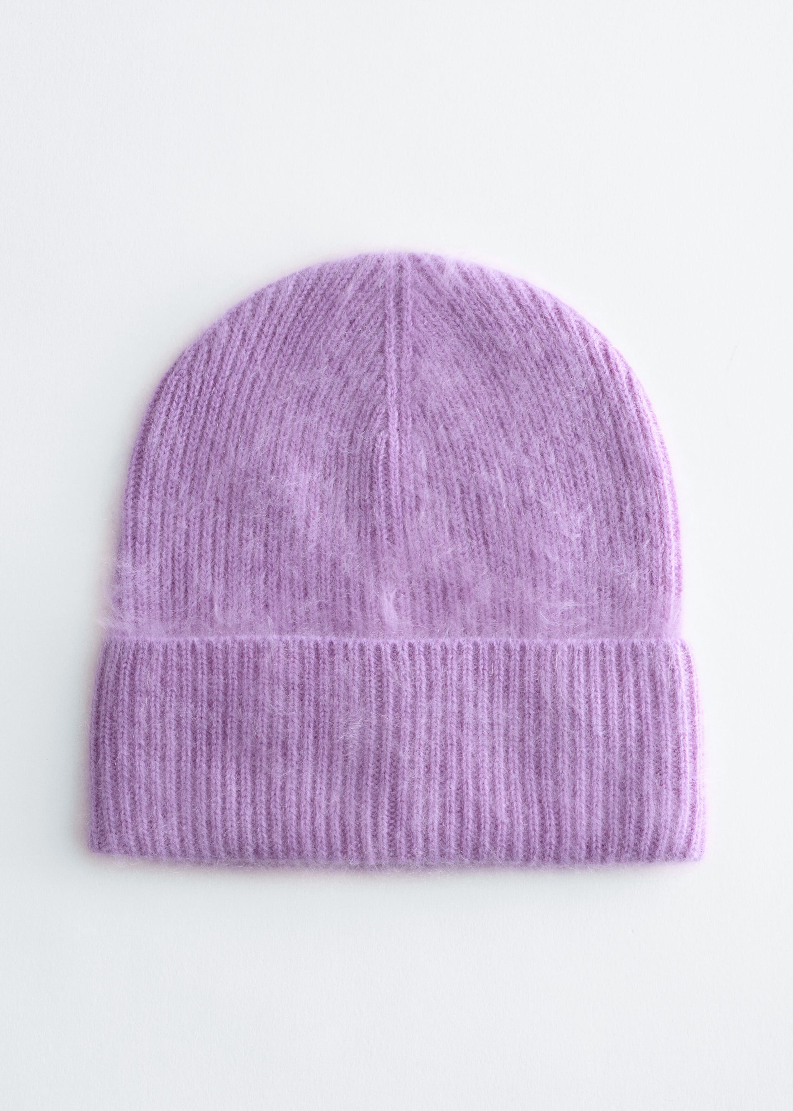 Brushed Cashmere Beanie - Lilac - Still Life