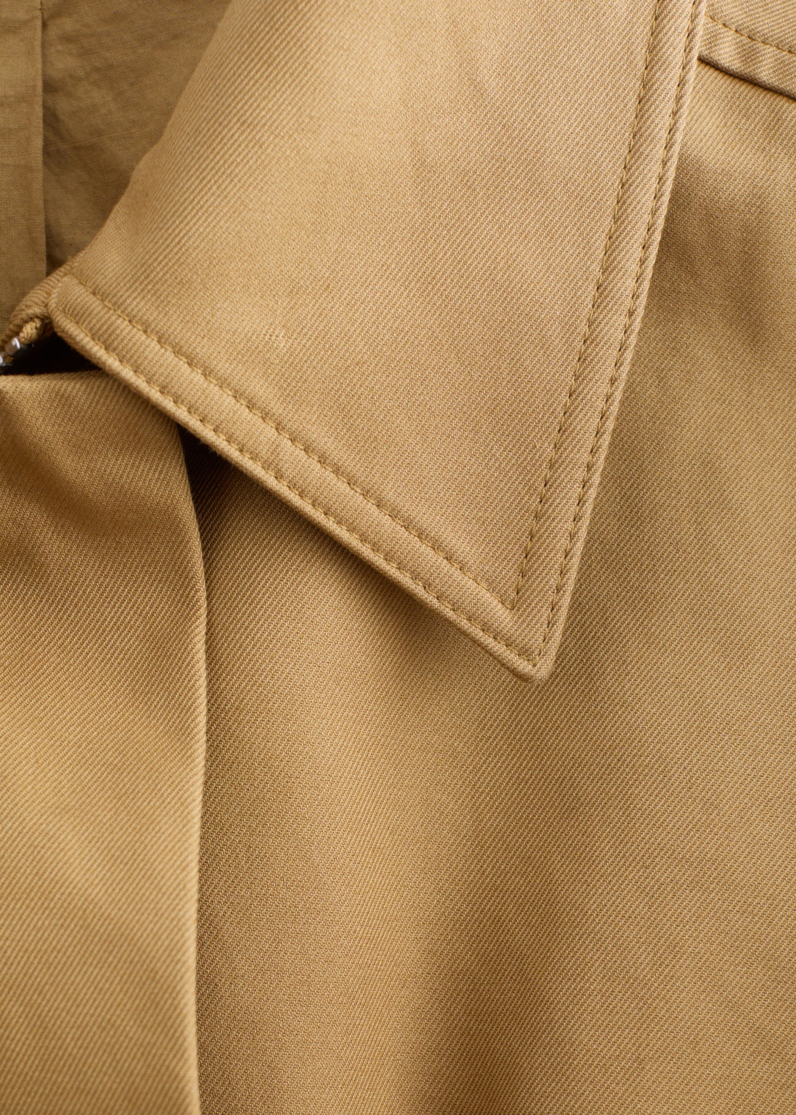 Image of Oversized Drawstring Utility Jacket