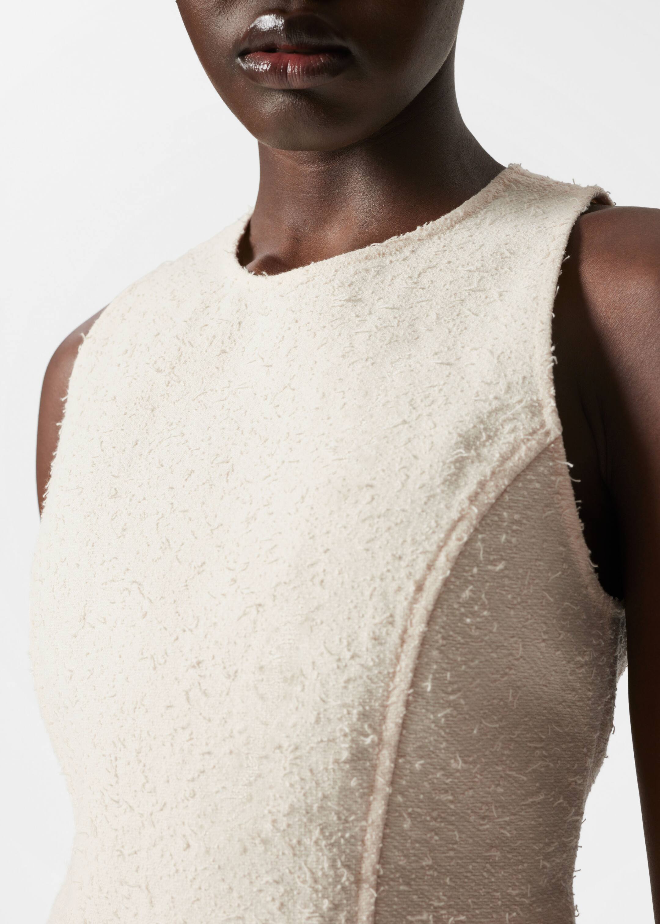 Größeres Bild ansehen: Strukturiertes ärmelloses Oberteil - Weiß - Ladies | H&M DE 2