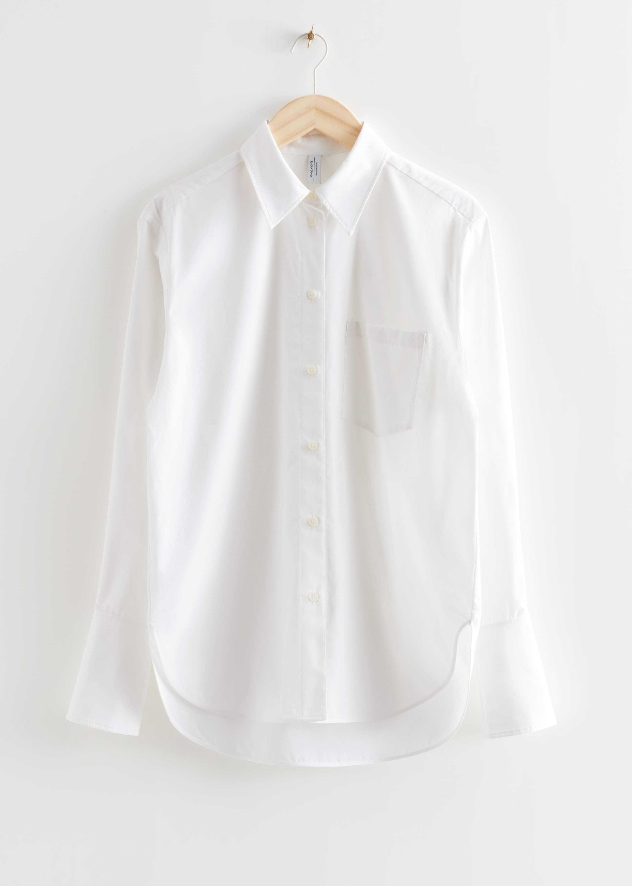 Patch Pocket Shirt - White - Still Life