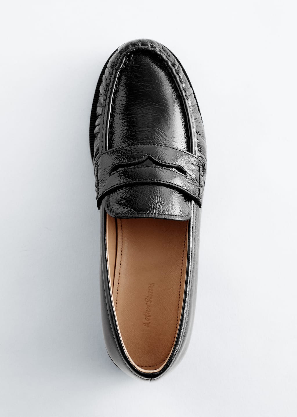 Image of Loafers i läder