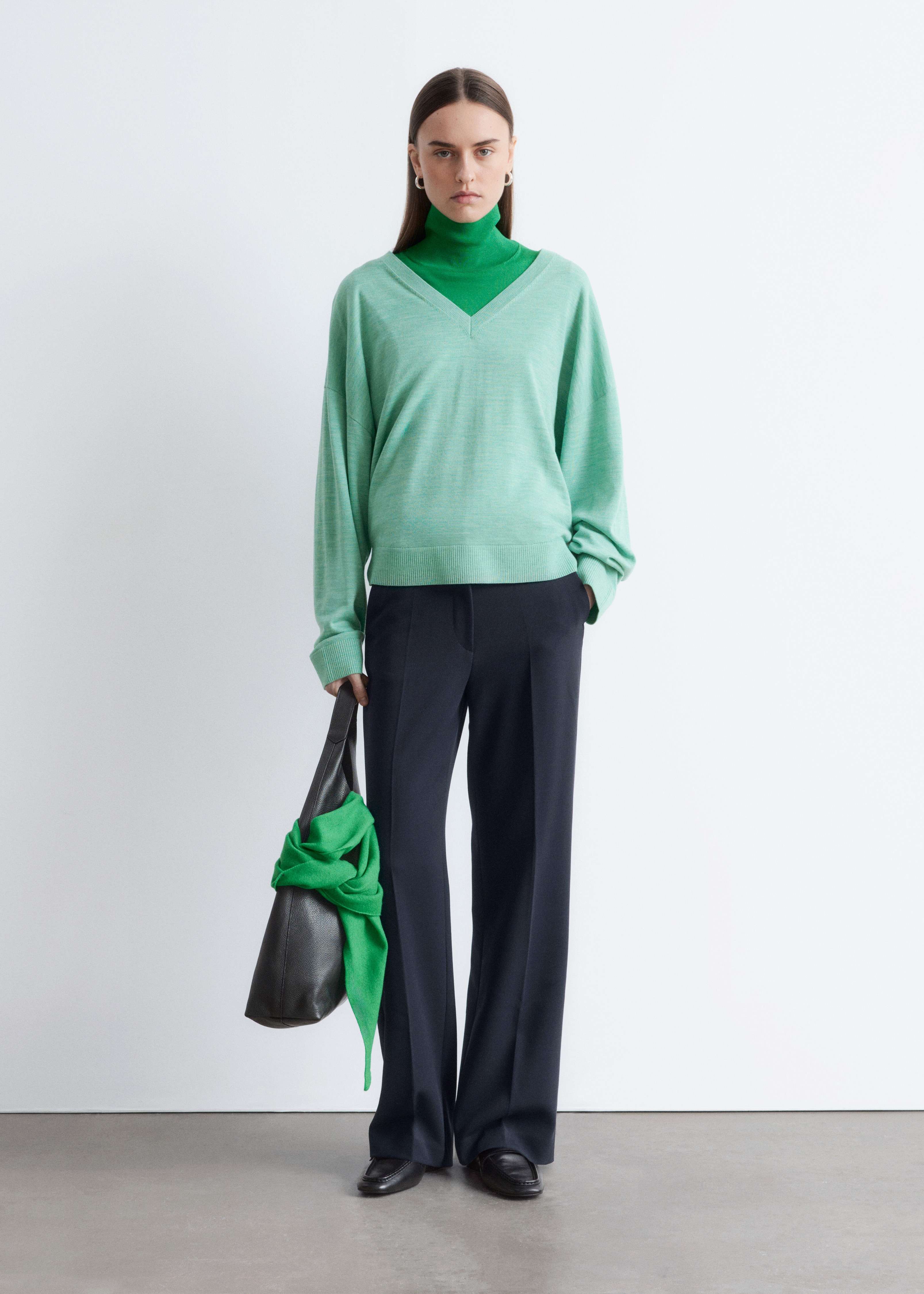 Press-Crease Trousers - Navyblau/Dunkelgrün/Schwarz/Dunkelbraun/Dunkelrot/Cremefarben