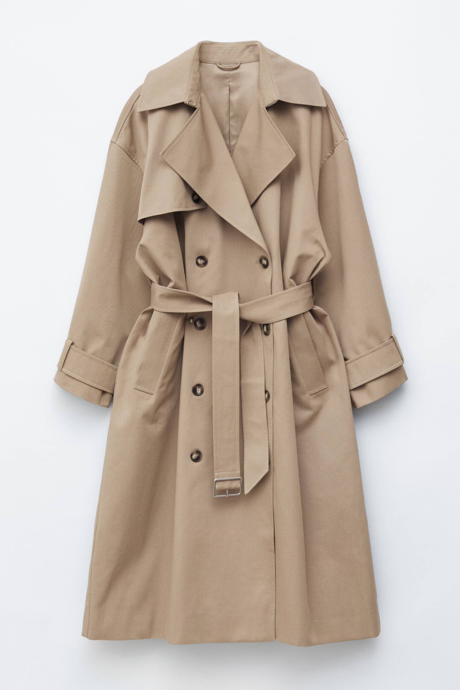 Trench doppiopetto - Beige/Beige - 2
