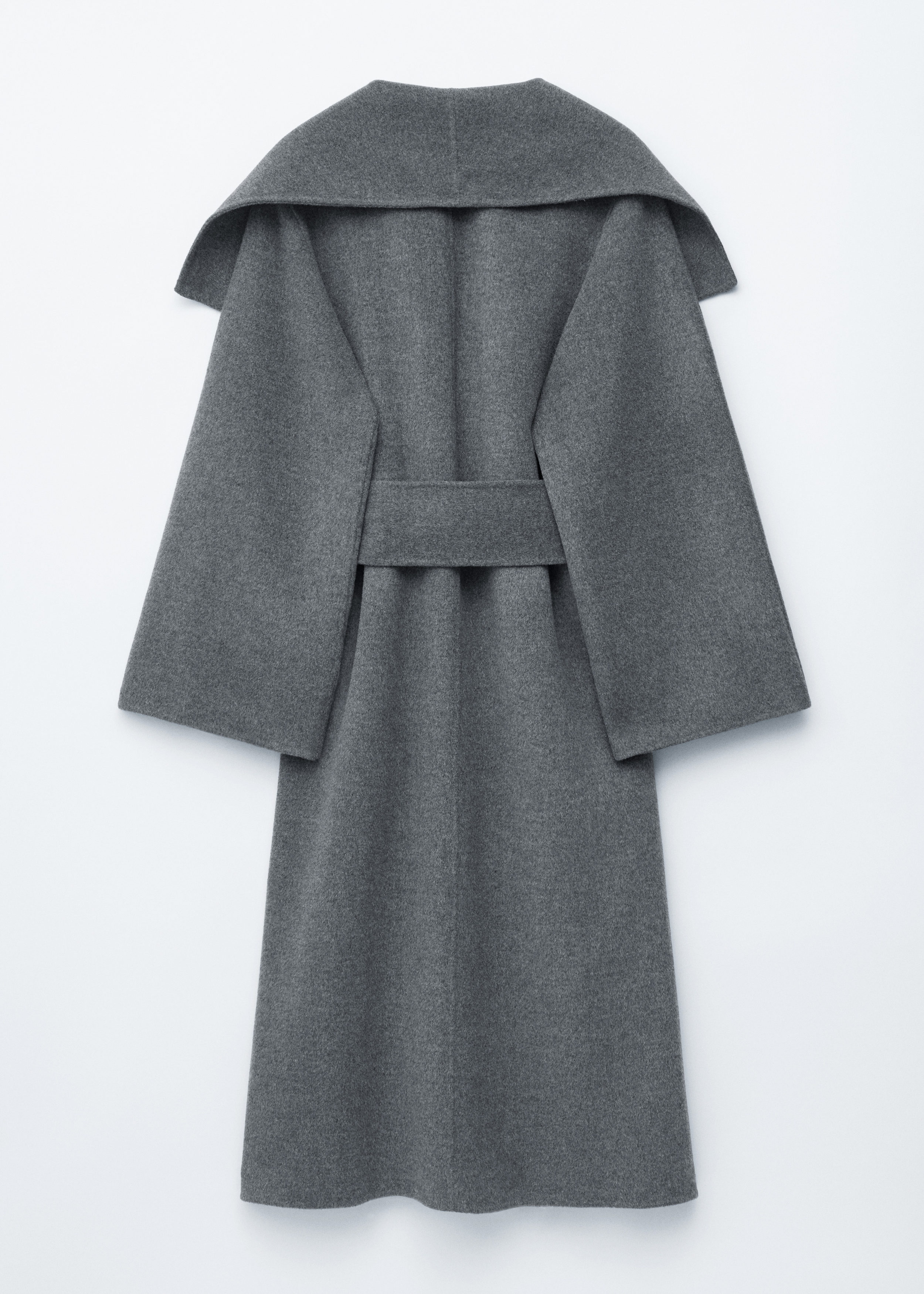 ジャケット・アウター na.e Shawl Collar Wool Coat_Greige Shawl-Collar Wool Maxi Coat - Dark Grey - & Other Stories US
