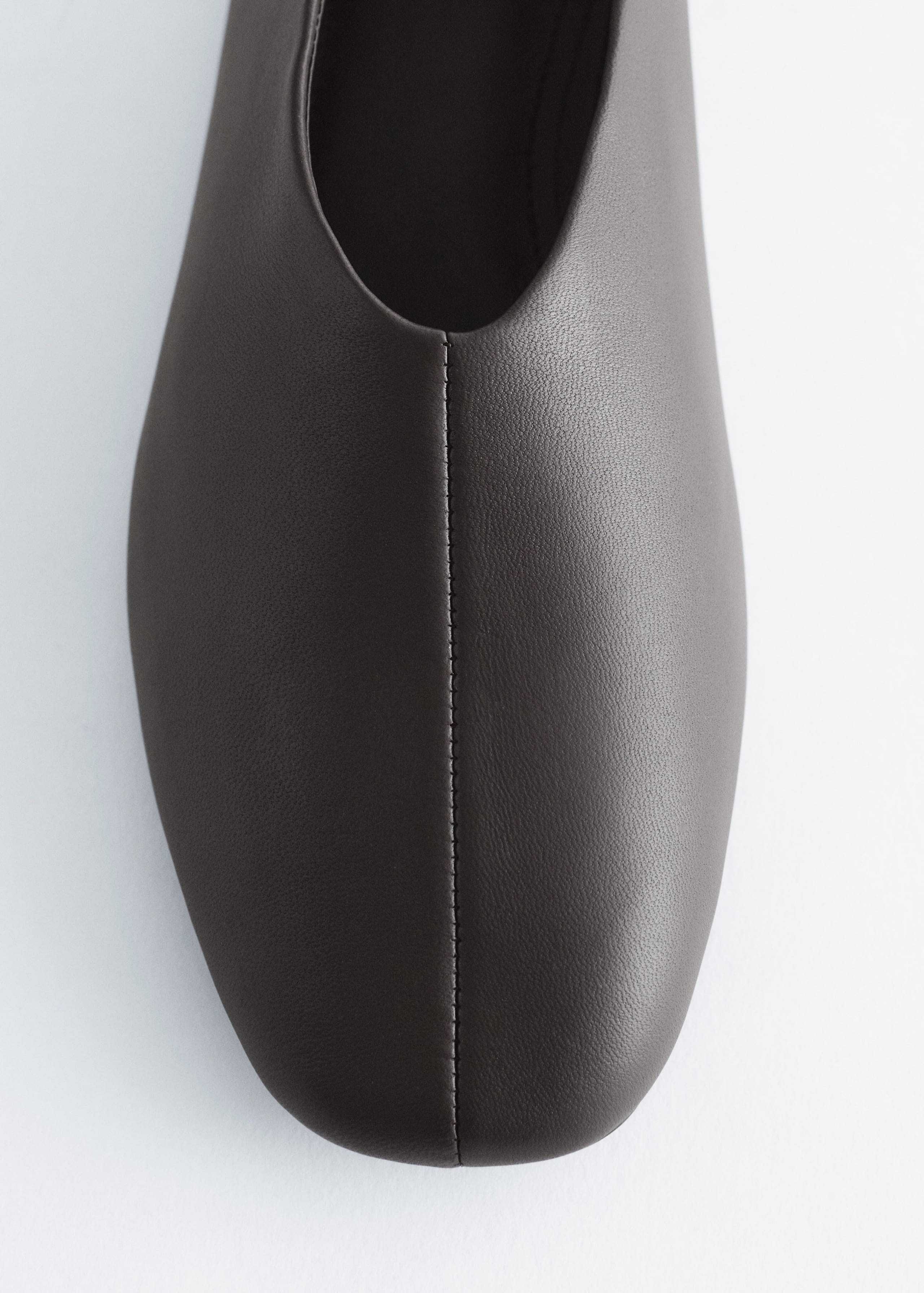 Image of Leather Ballet Flats