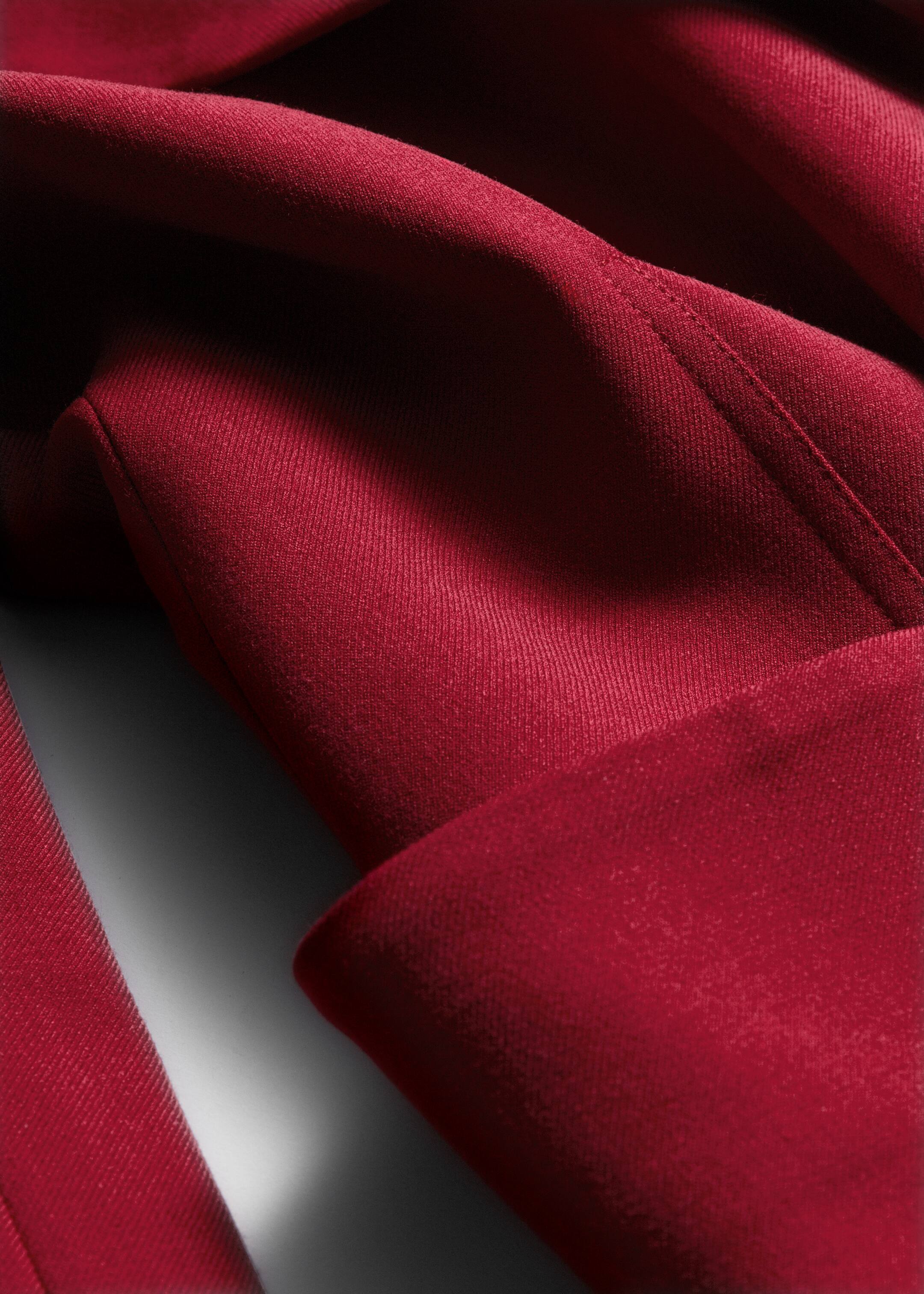View larger image: Tailored Waisted Blazer - Red - Ladies | H&M GB 2