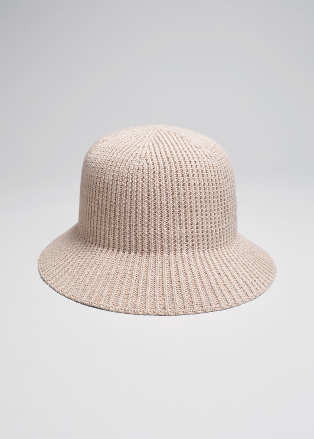 Gorro de pescador en punto de canalé - Beige - Bodegón