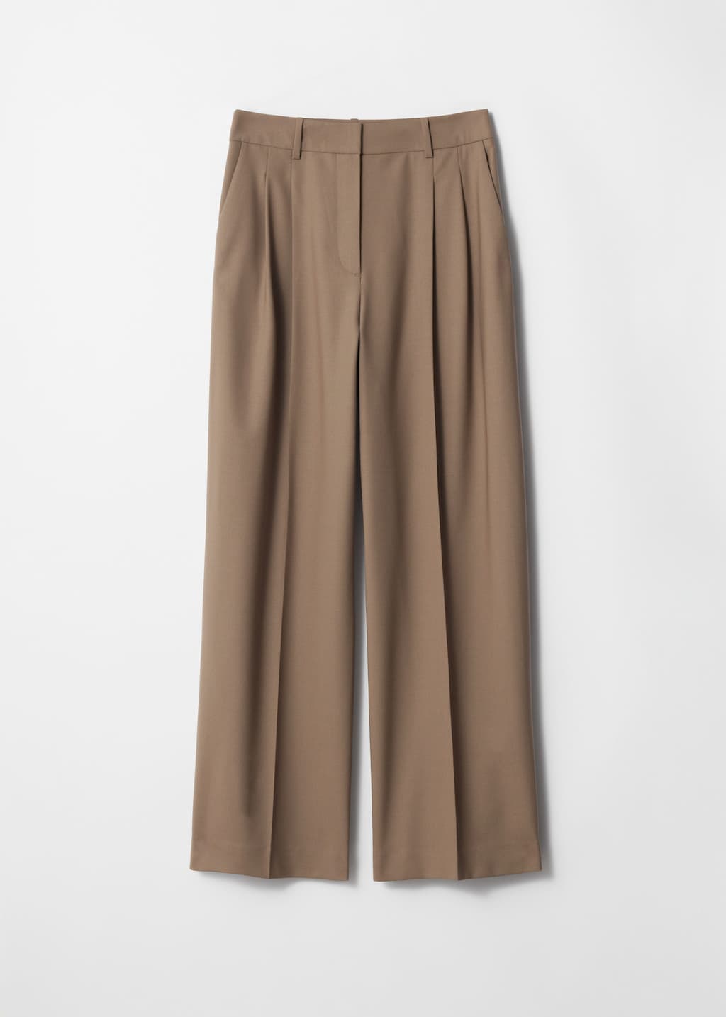 Pantaloni sartoriali in lana - Grigio - Natura morta