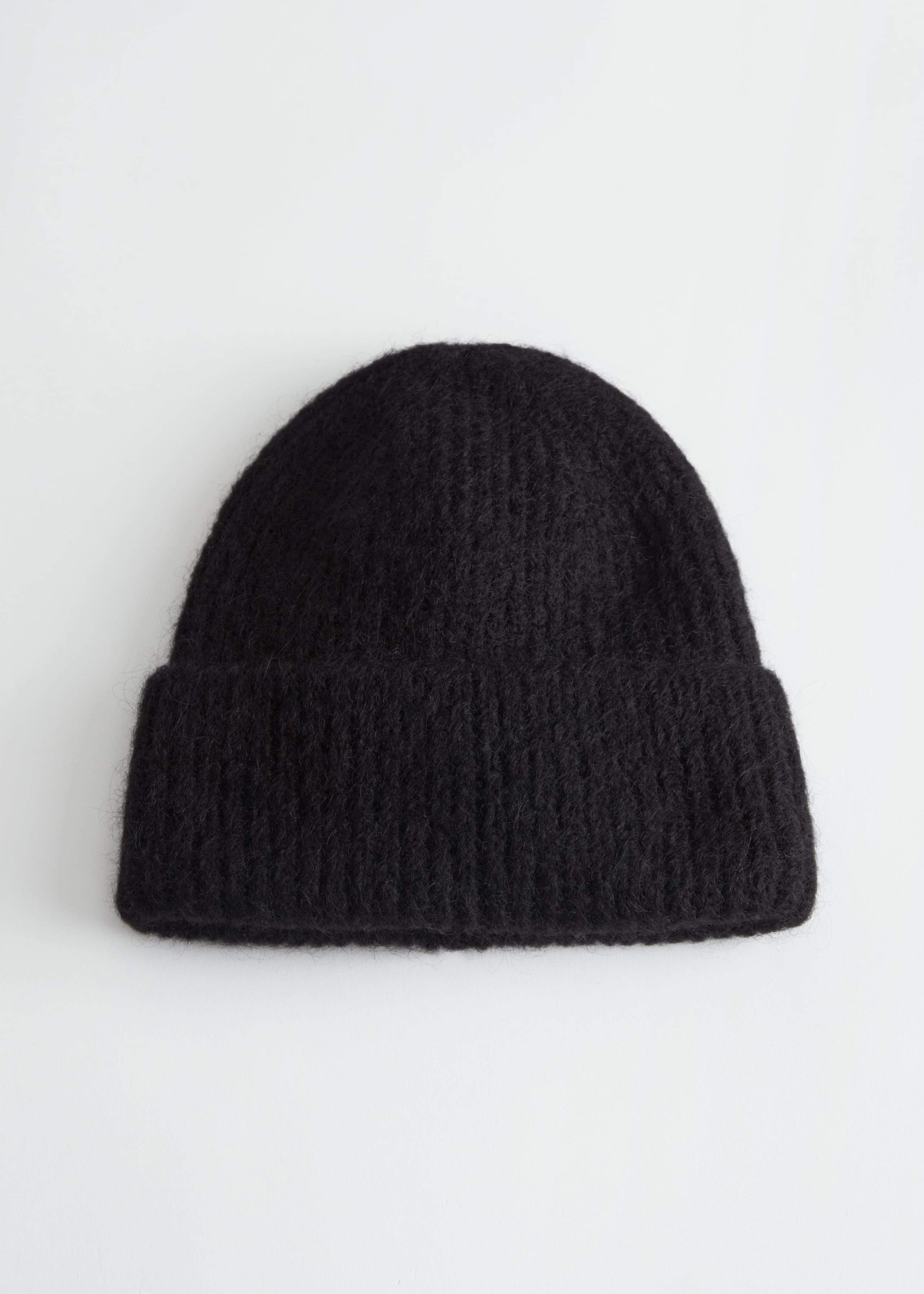 Ribbed Wool Blend Beanie - Lilac - Still Life