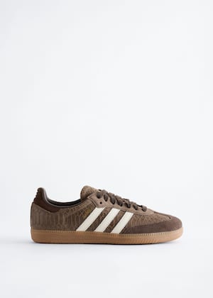 Brown/Faux Snake