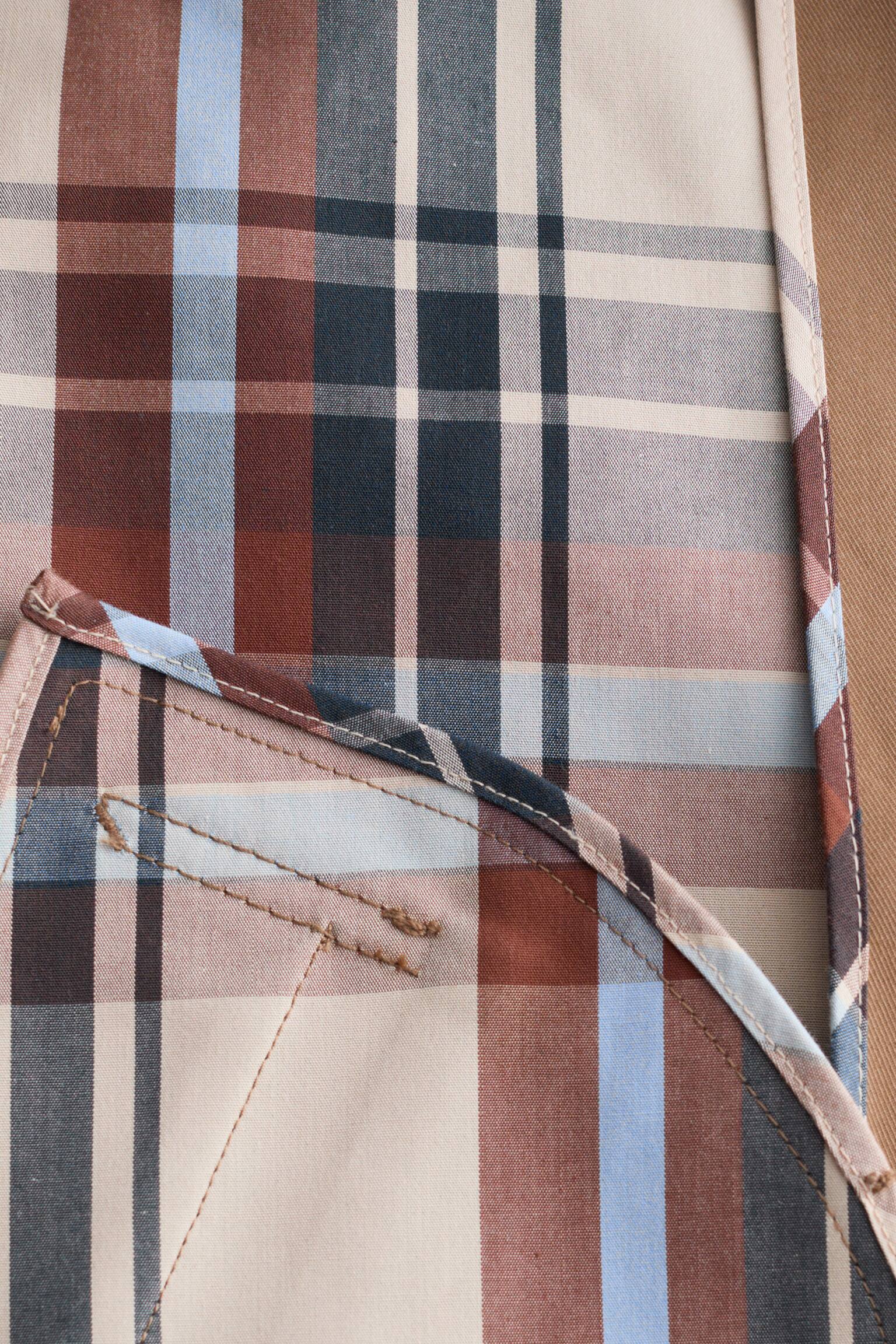 Trenchcoat met ceintuur - Donkerbeige - 8