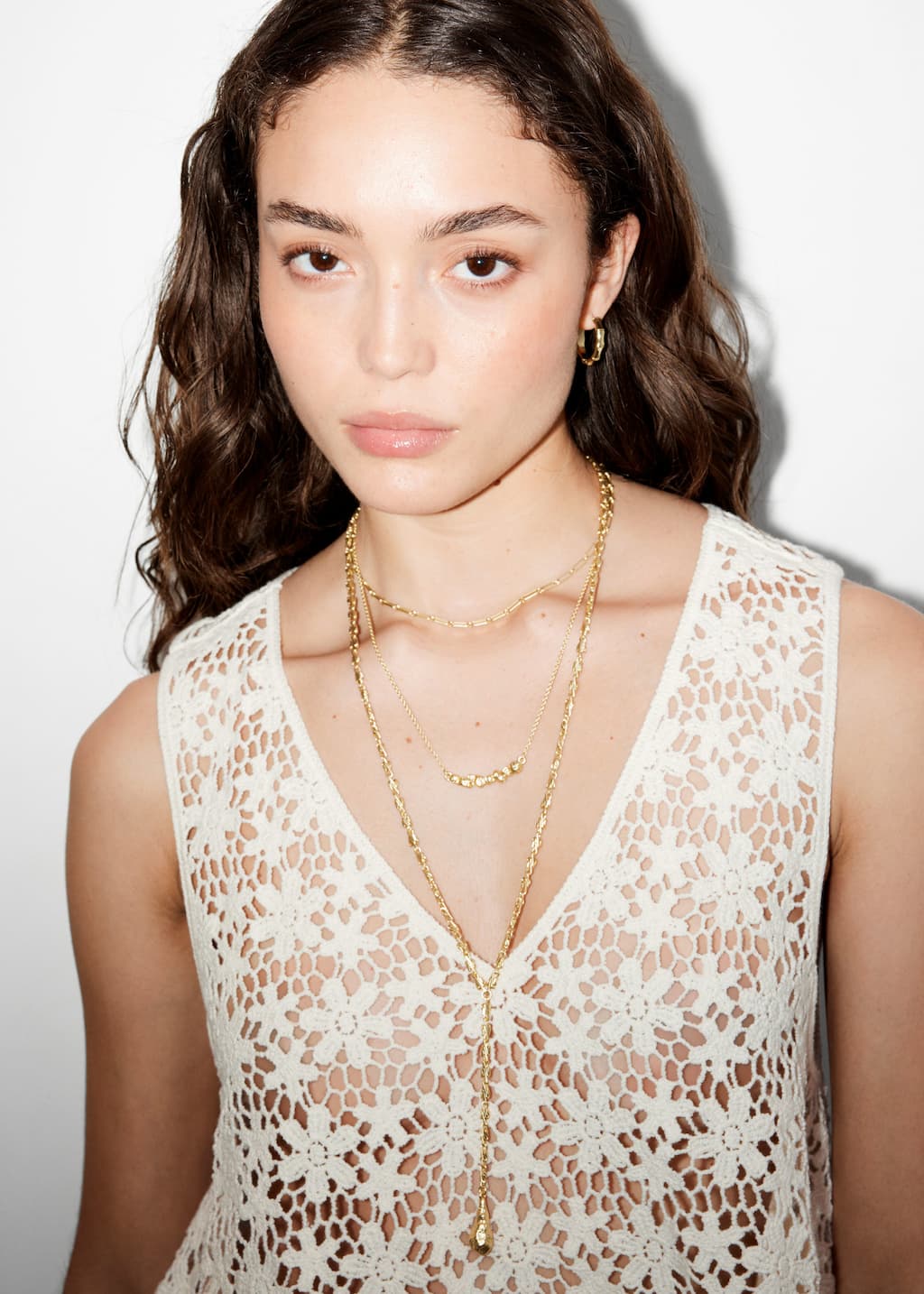 Image of Layered Lariat Necklace