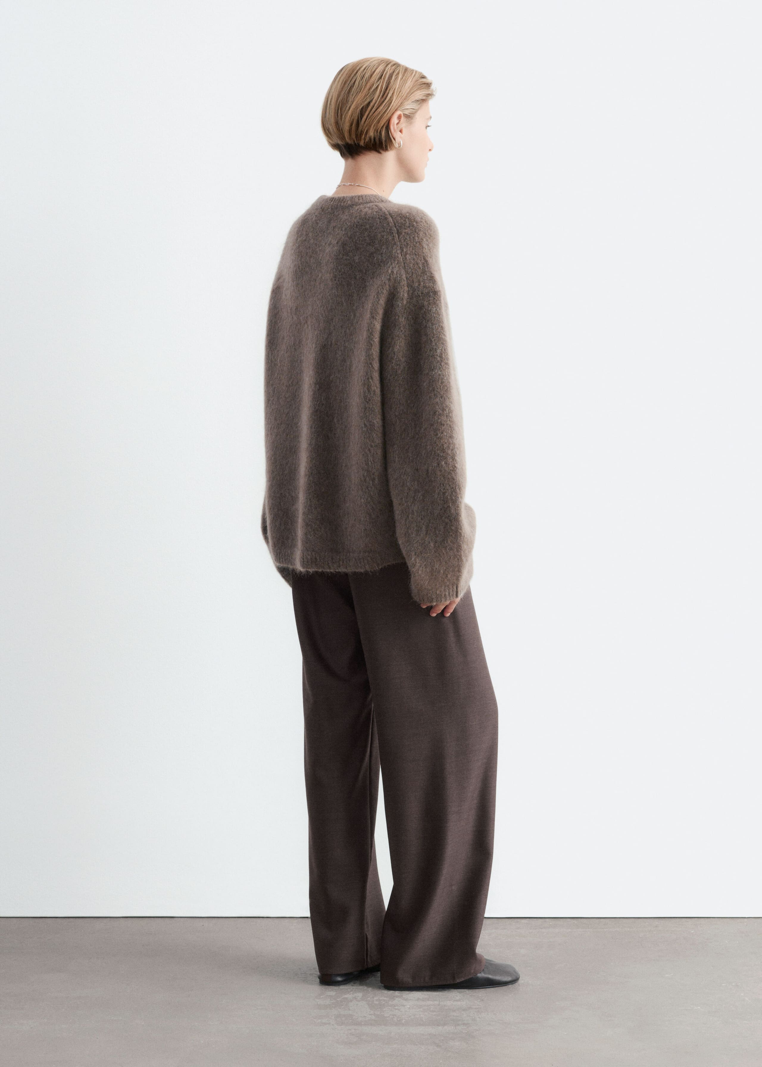 Mohair-Blend Jumper - Mole - Lookbook