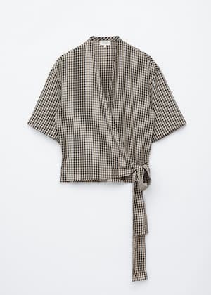 Dark Blue/Checked