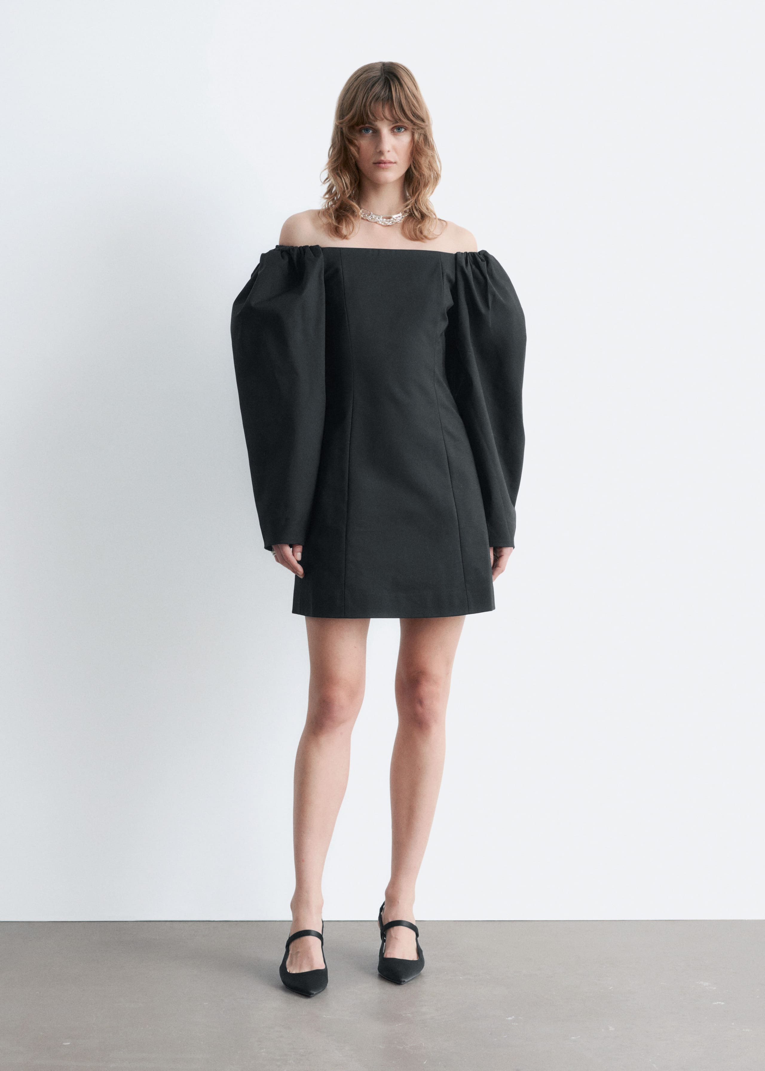 Image of Off-Shoulder Mini Dress
