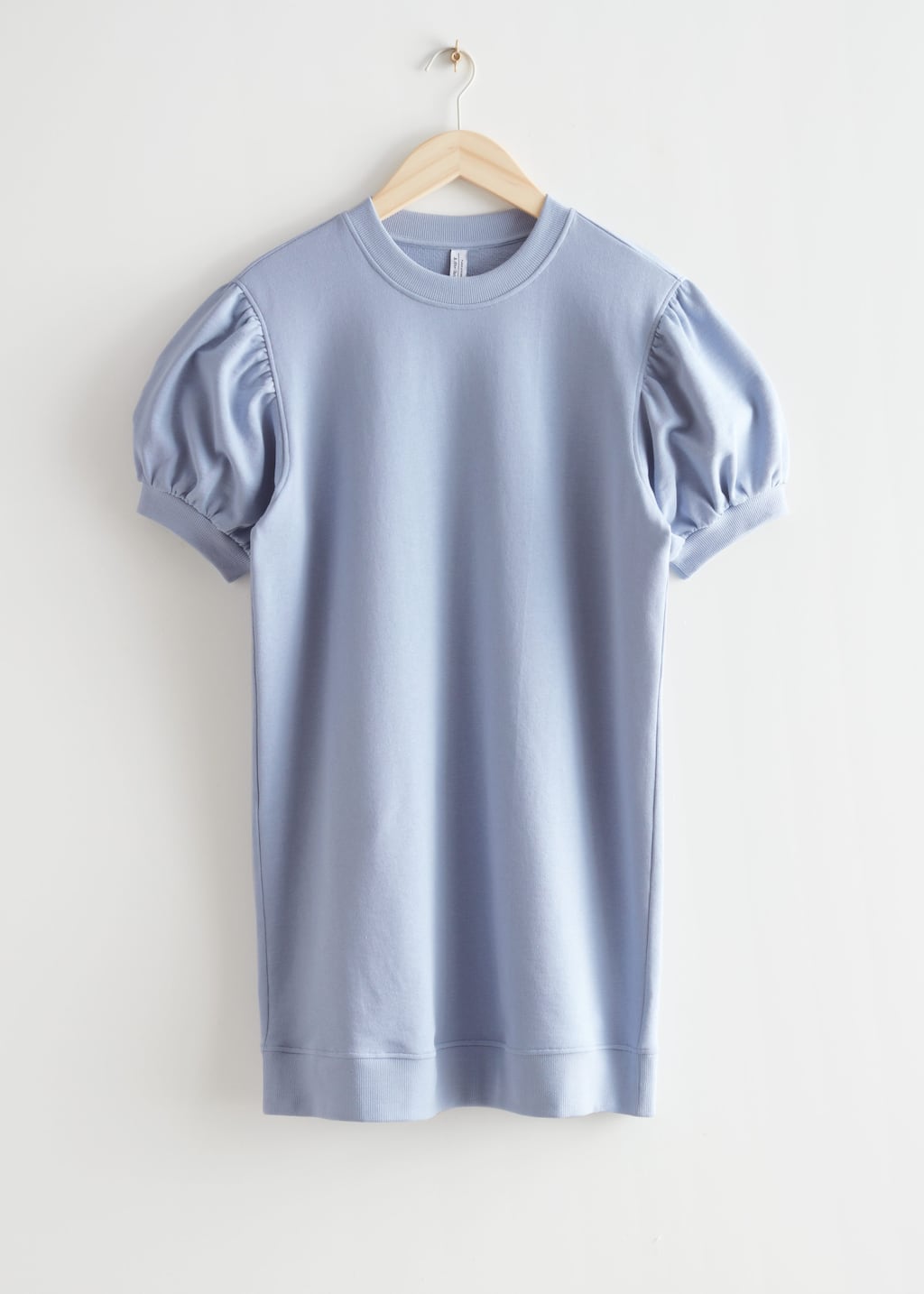Relaxed Jersey Mini Dress - Blue - Still Life
