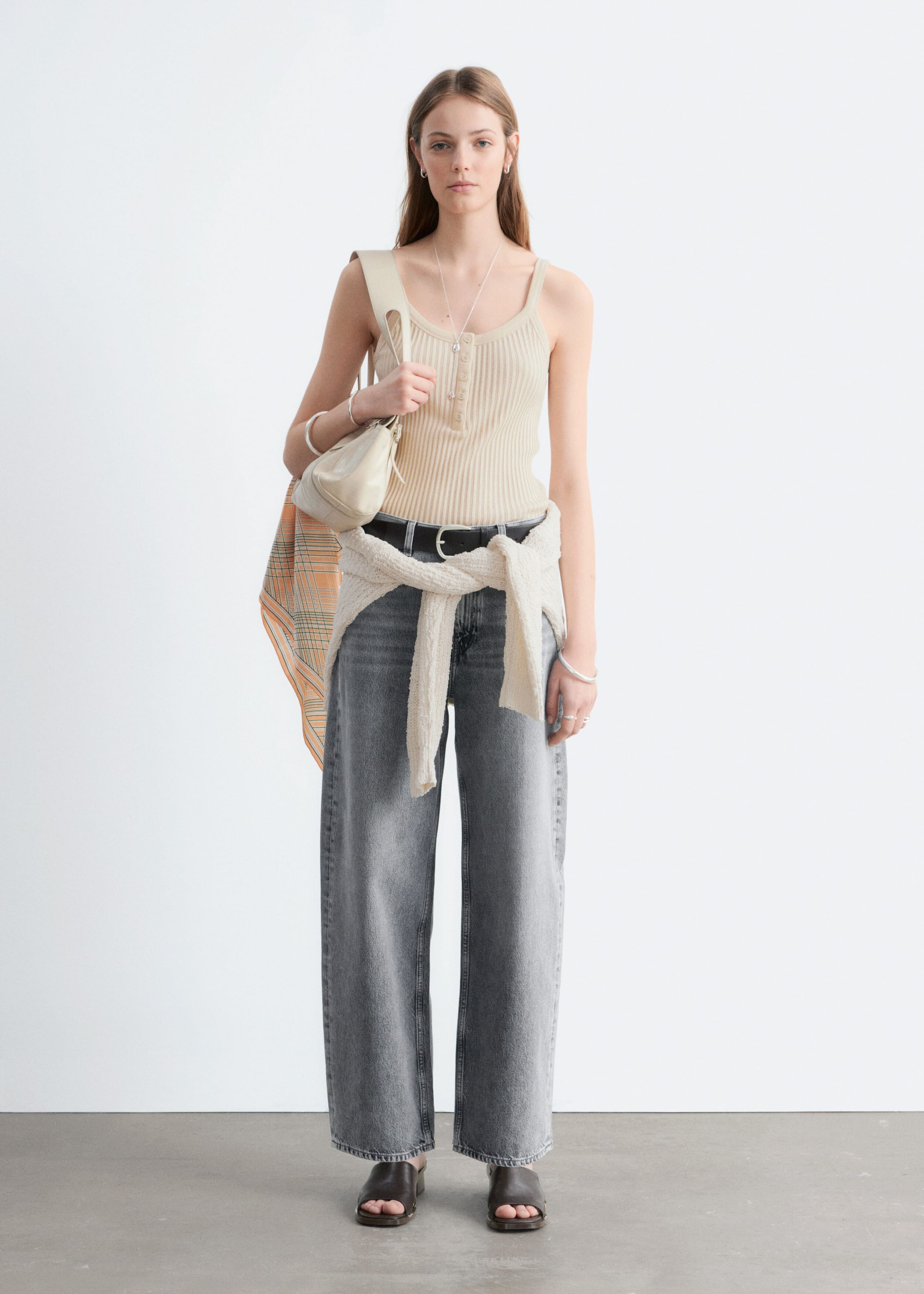 Image of Scalloped Tank Top