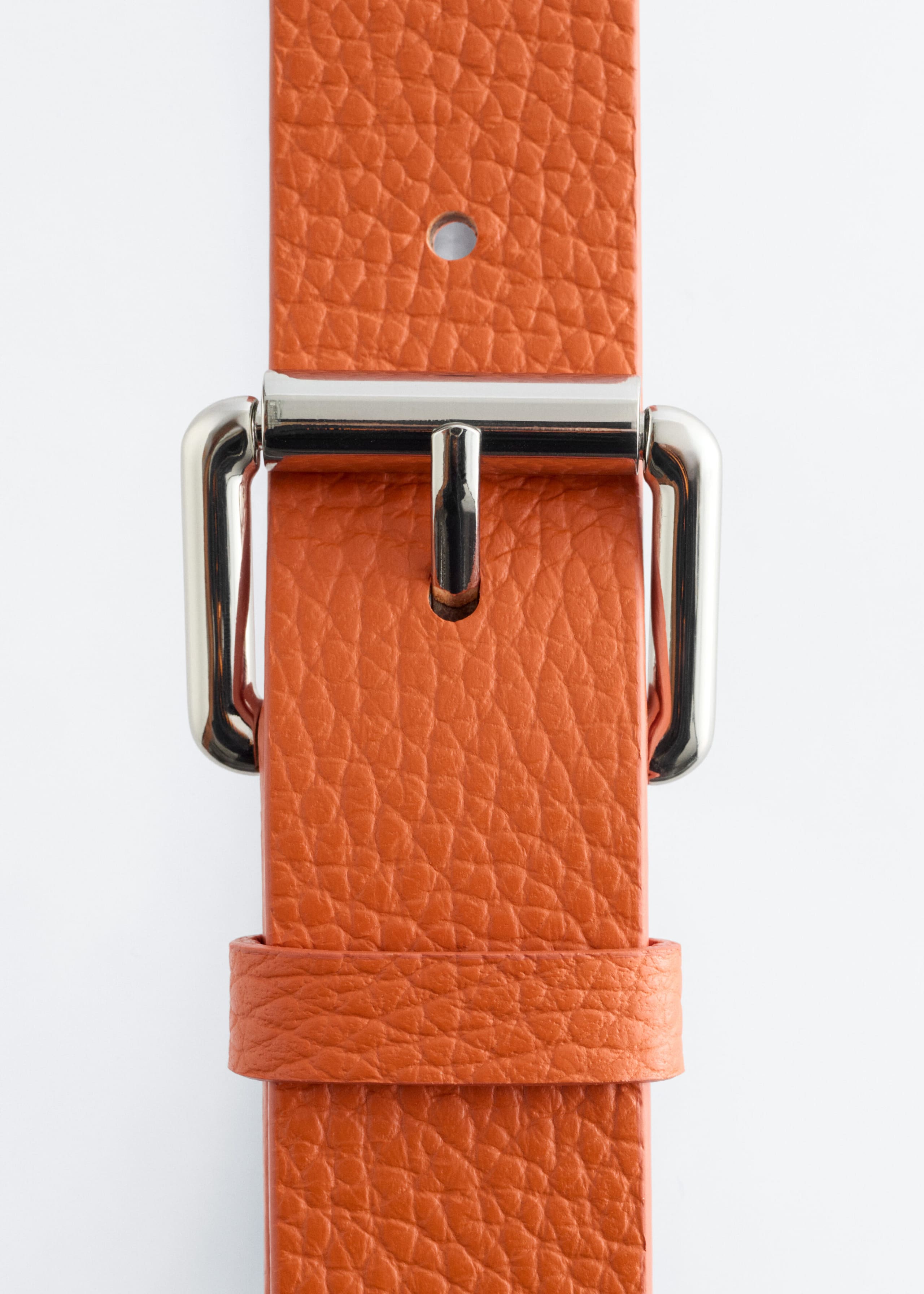 Image of Textured Leather Belt