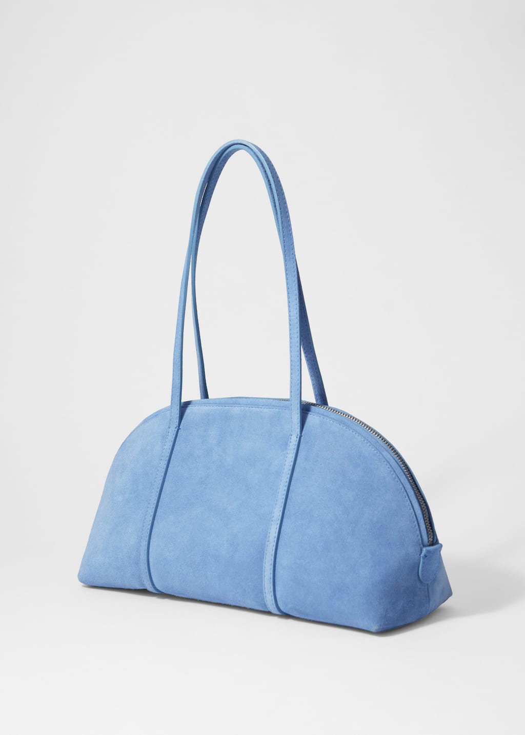 Image of Suede Bowling Bag