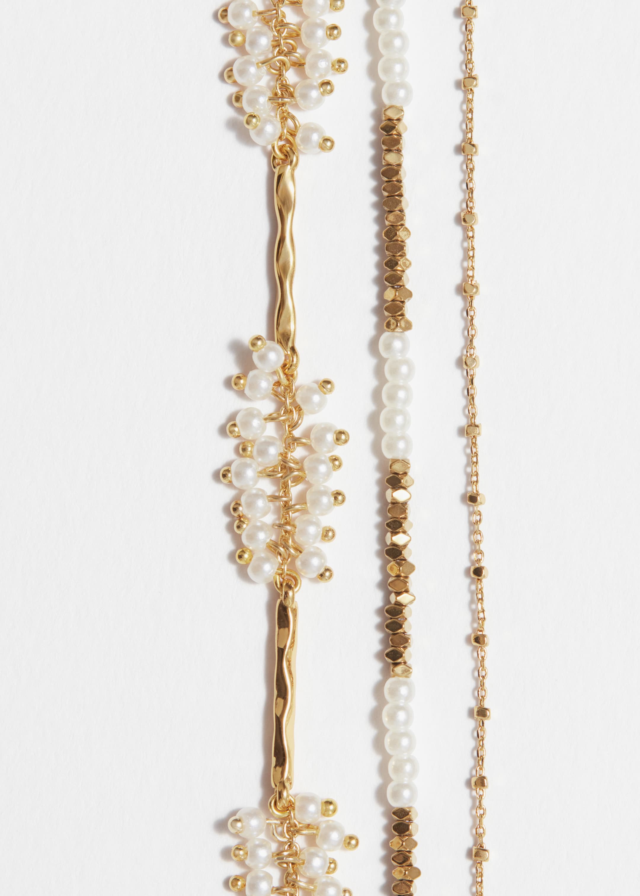 Grotere afbeelding bekijken: Gelaagde kralenketting - Goudkleurig - DAMES | H&M BE 3