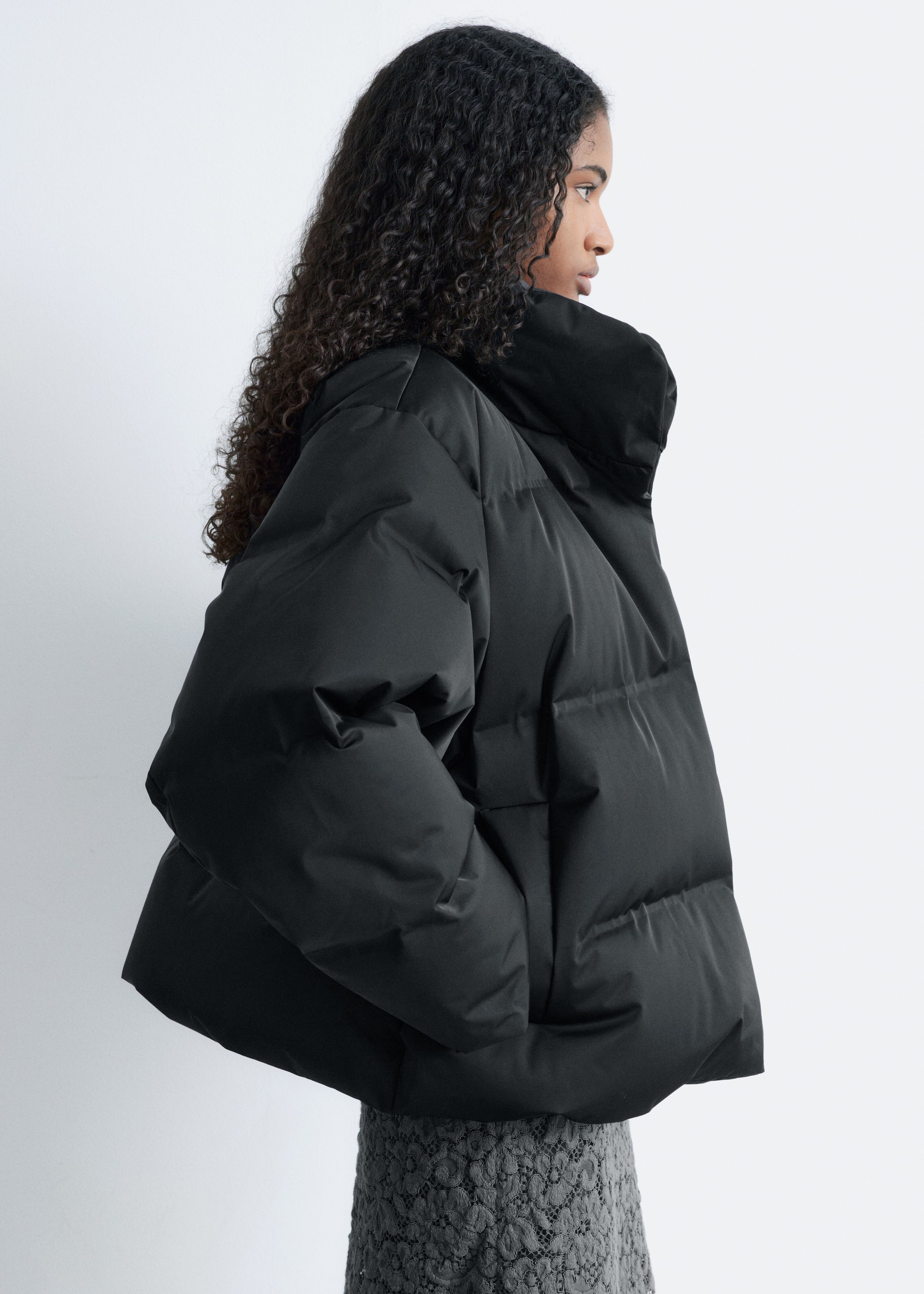 Grösseres Bild ansehen: Daunenjacke - Schwarz - DAMEN | H&M CH 5