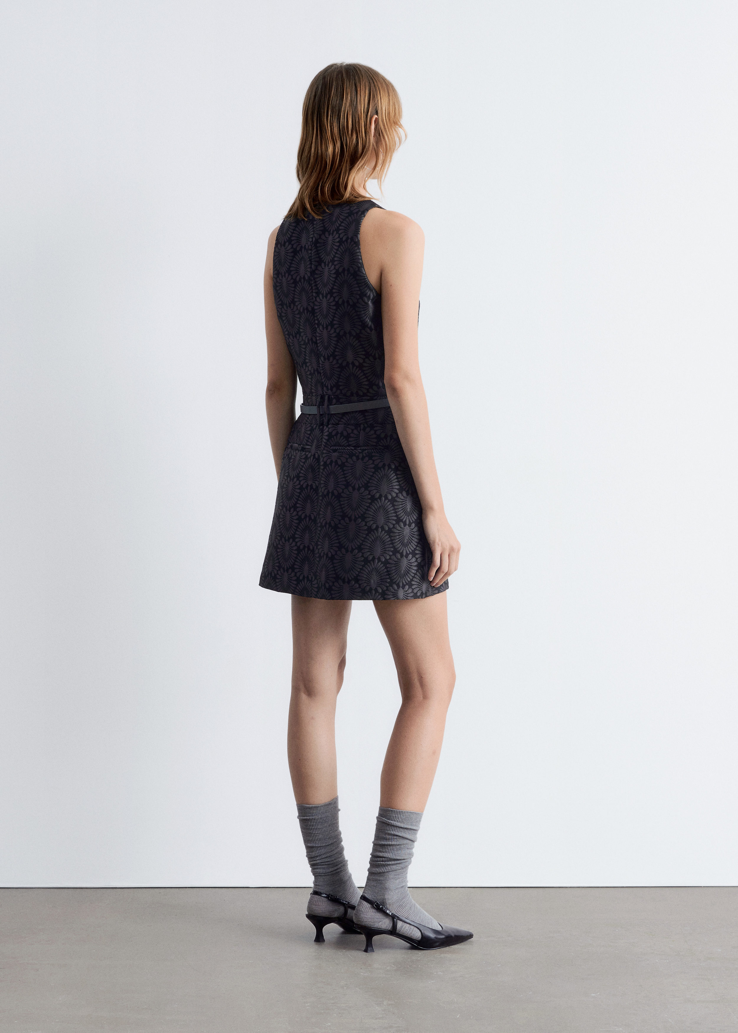 トップス ACKA jacquard mini dress jacquard mini dress – Acka online store