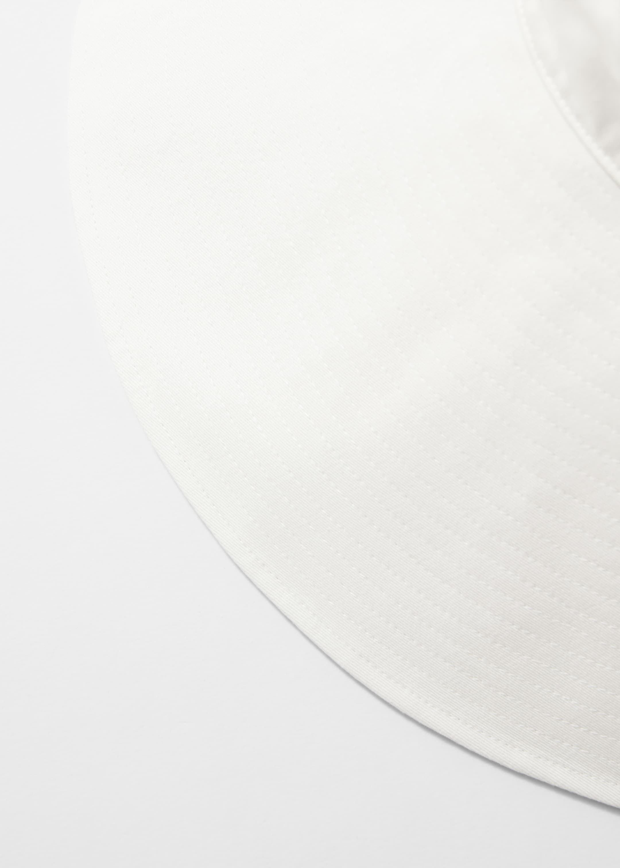 Agrandir l'image: Chapeau de soleil en coton à bord large - Blanc - FEMME | H&M FR 2