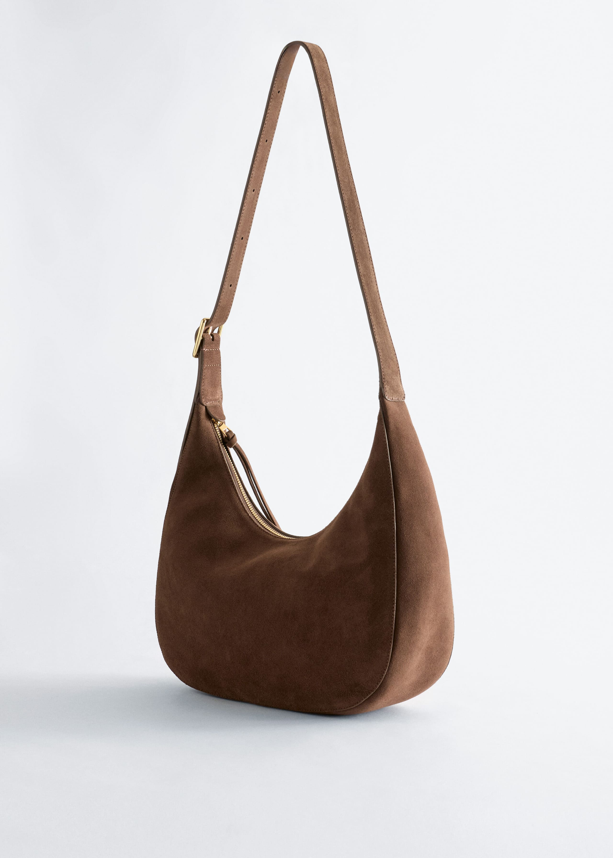 Crescent Crossbody Bag - Beige - Still Life