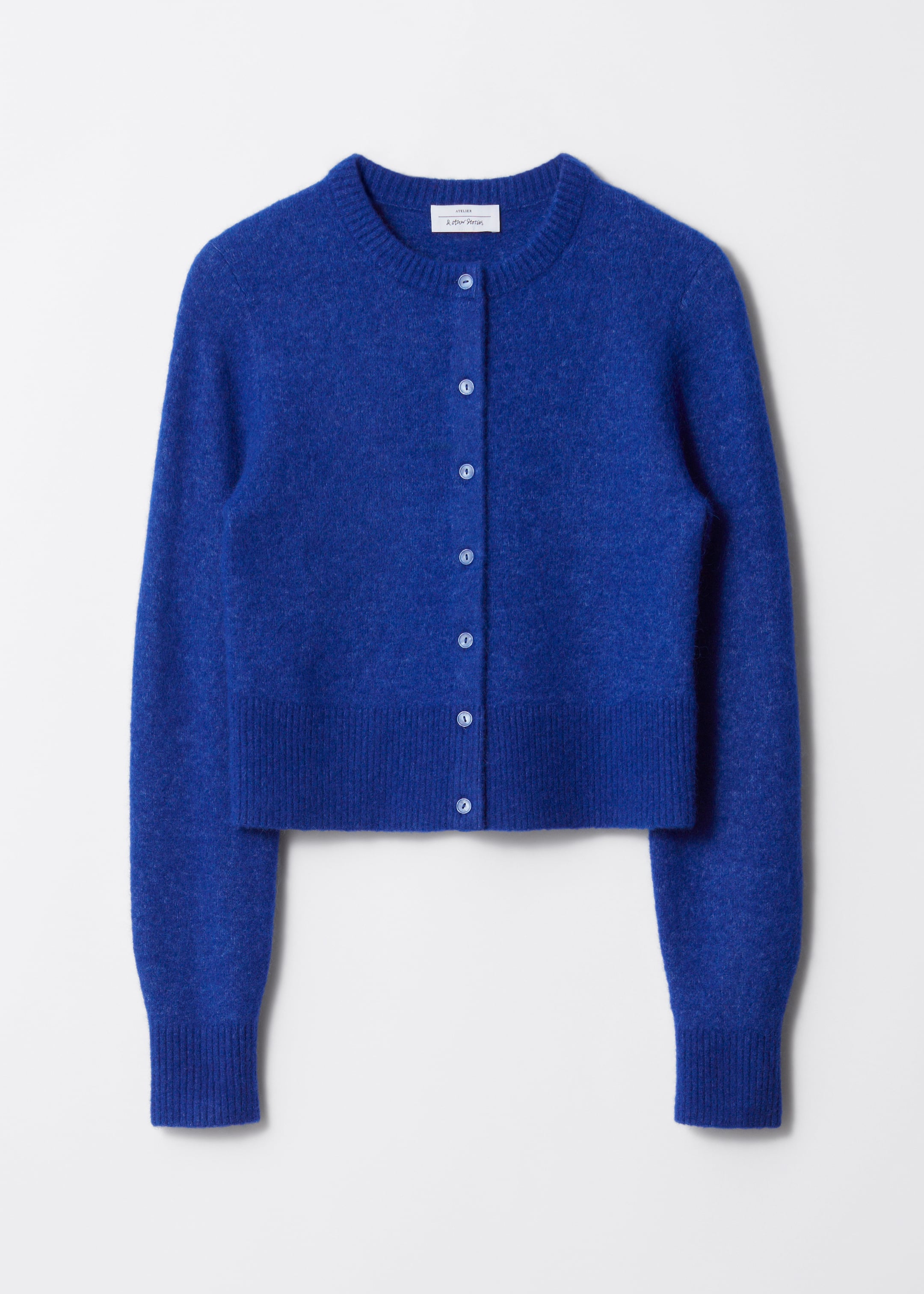 Преглед на по-голямо изображение: Жилетка от алпака микс - Blue - ЖЕНИ | H&M BG 1