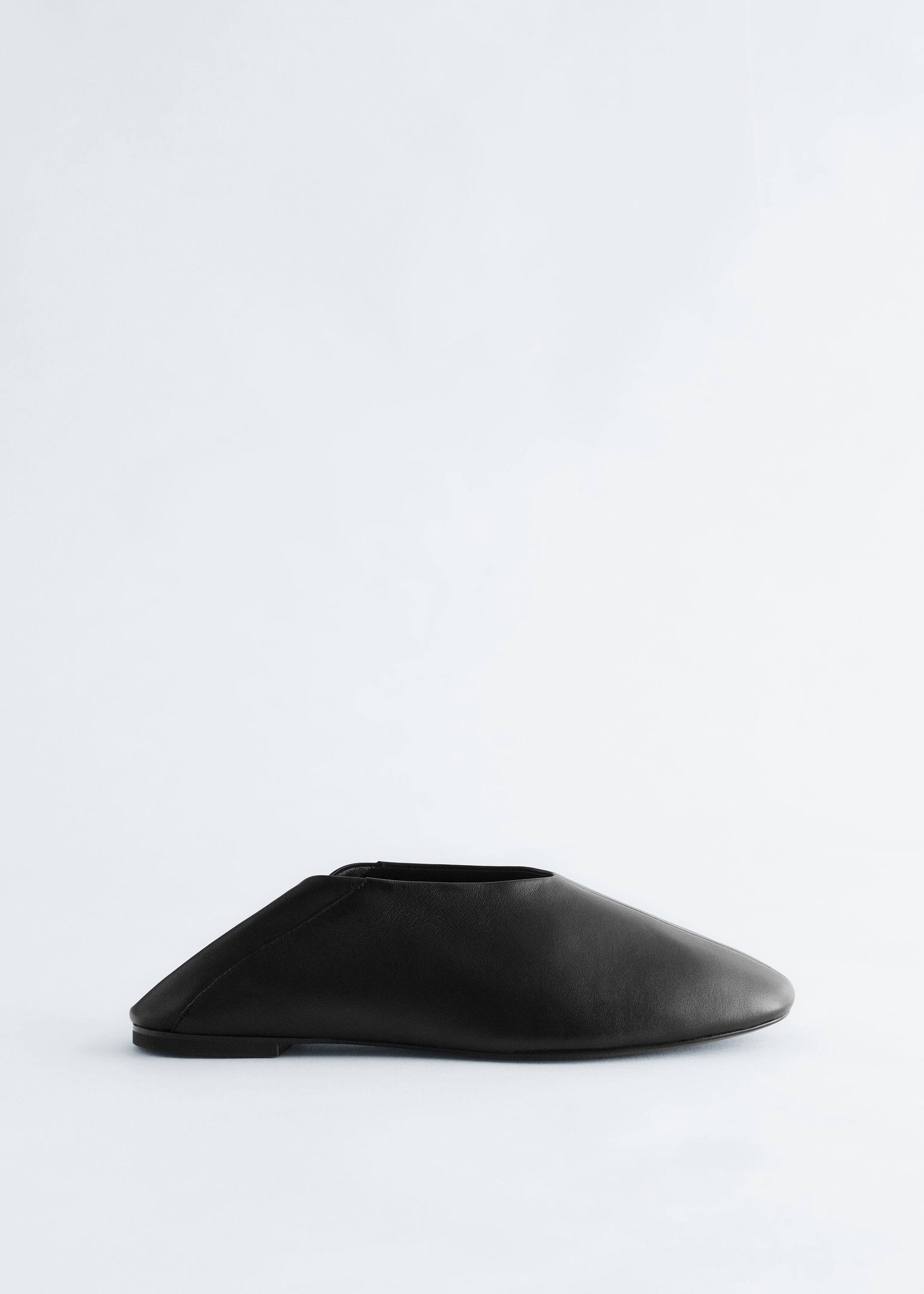 Grotere afbeelding bekijken: Leren ballerina's - Zwart - DAMES | H&M NL 5