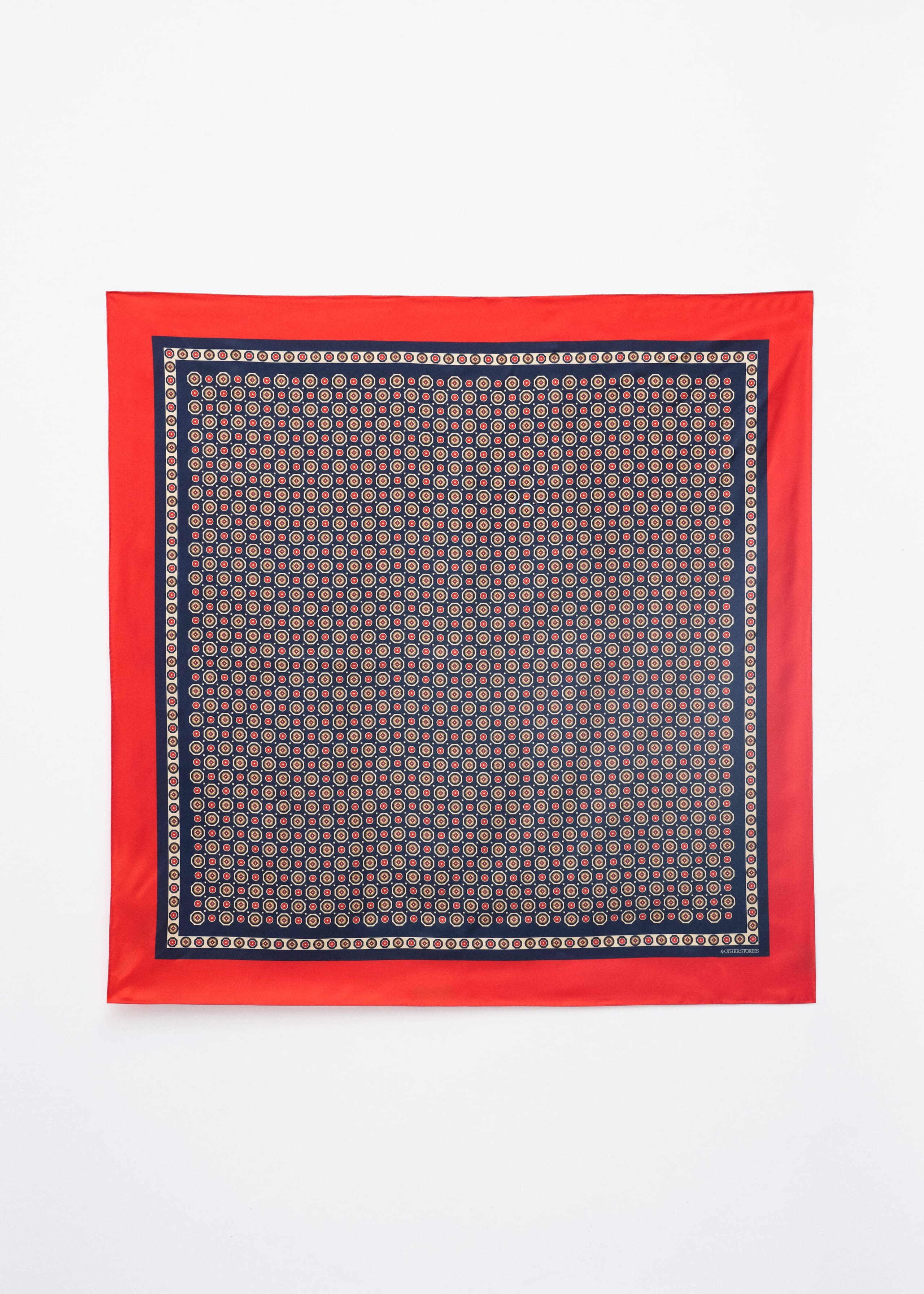 Image of Printed Silk Scarf