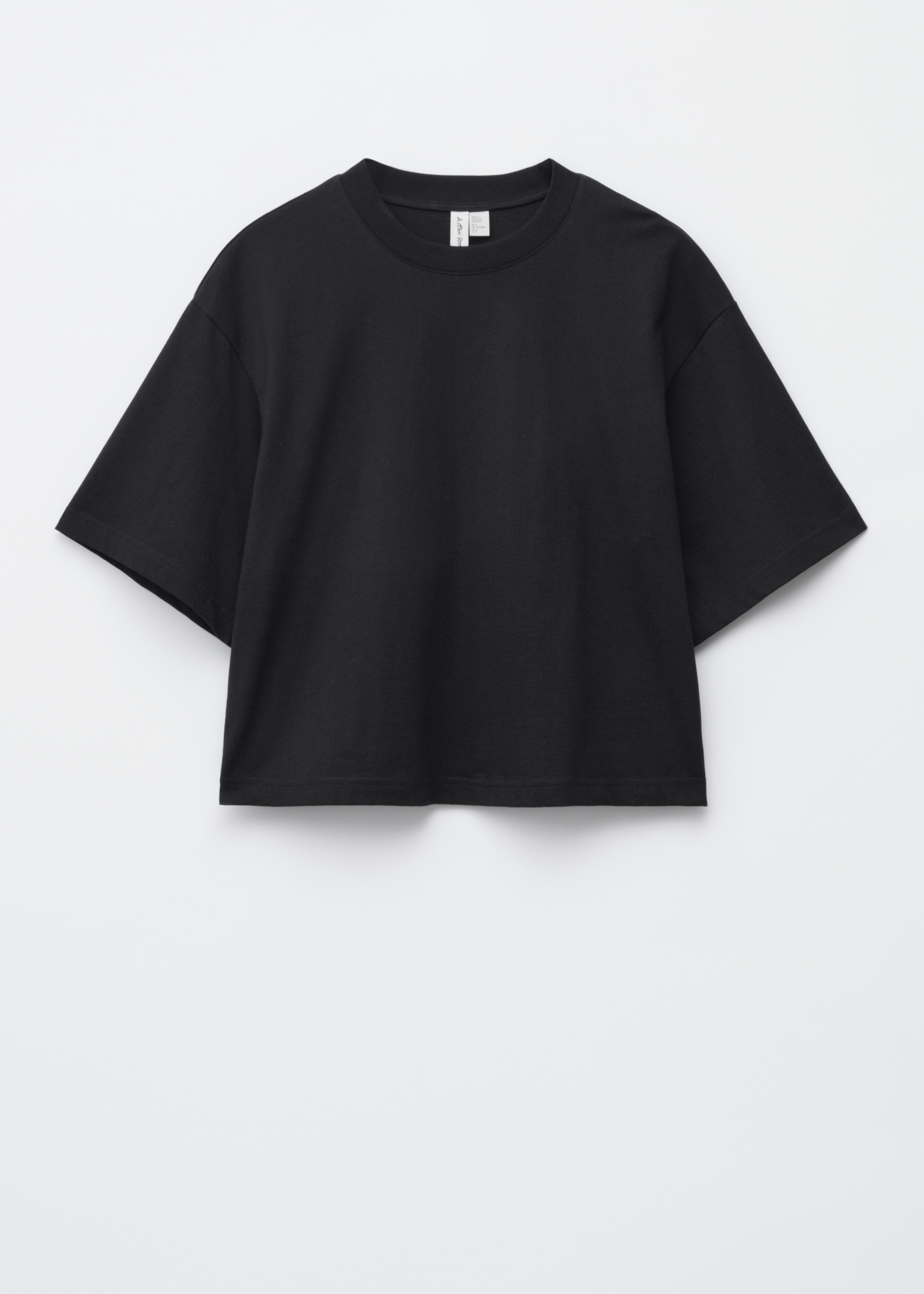 Boxy T-Shirt - Black/White