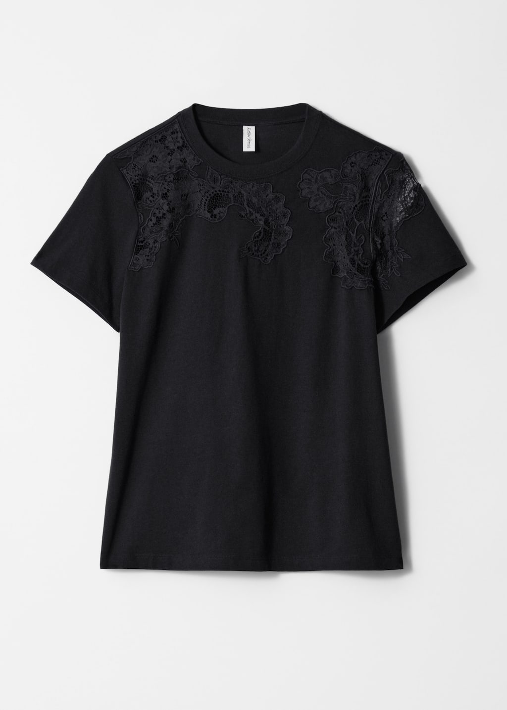Image of Lace Embroidery T-shirt