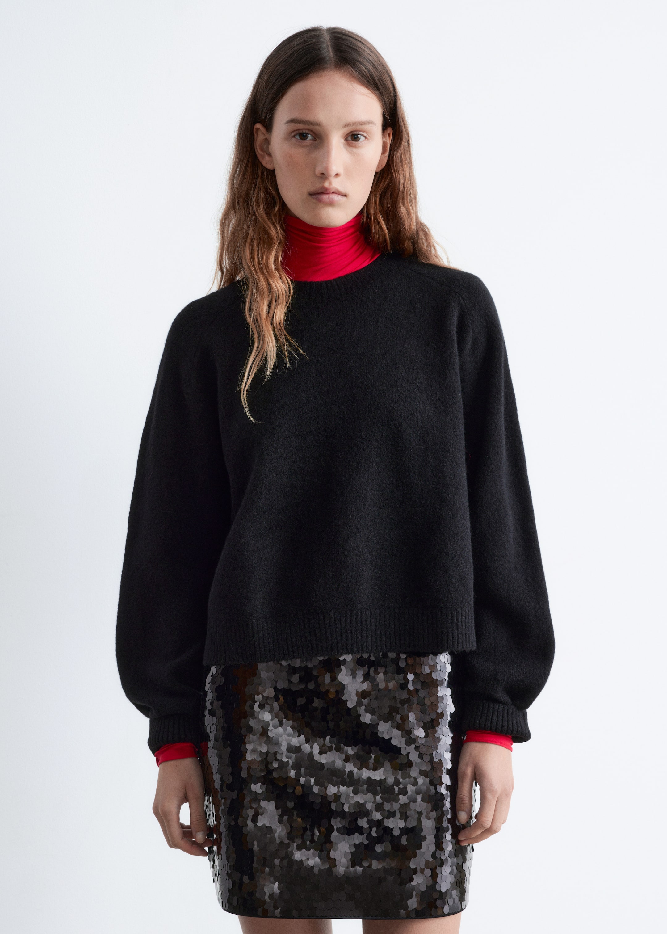 Agrandir l'image: Pull en maille - Noir - FEMME | H&M CH 1