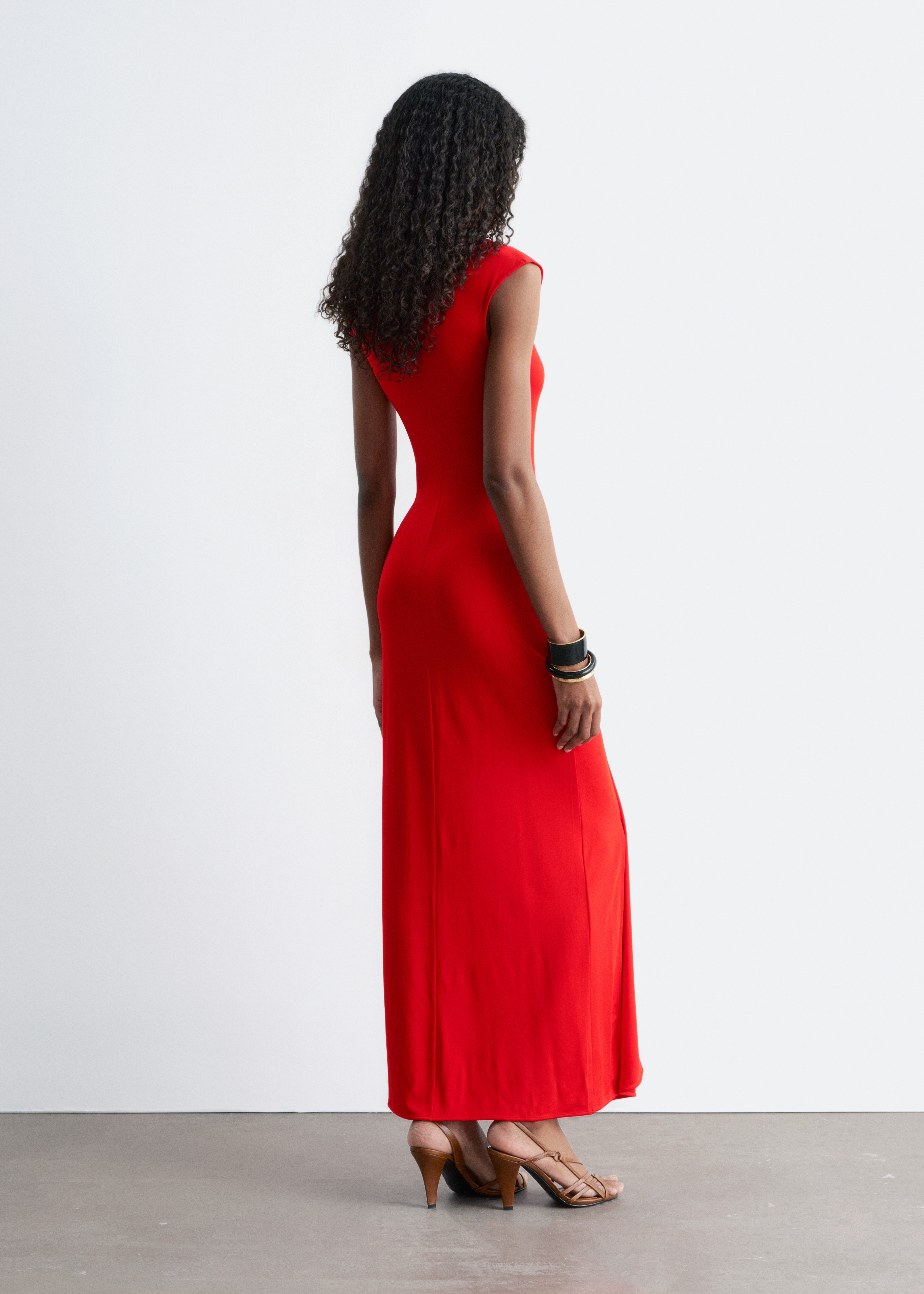 Esmé Studios Hazel Sweat Dress Jurken Dames - Rok - Jurk - Bruin - Maat