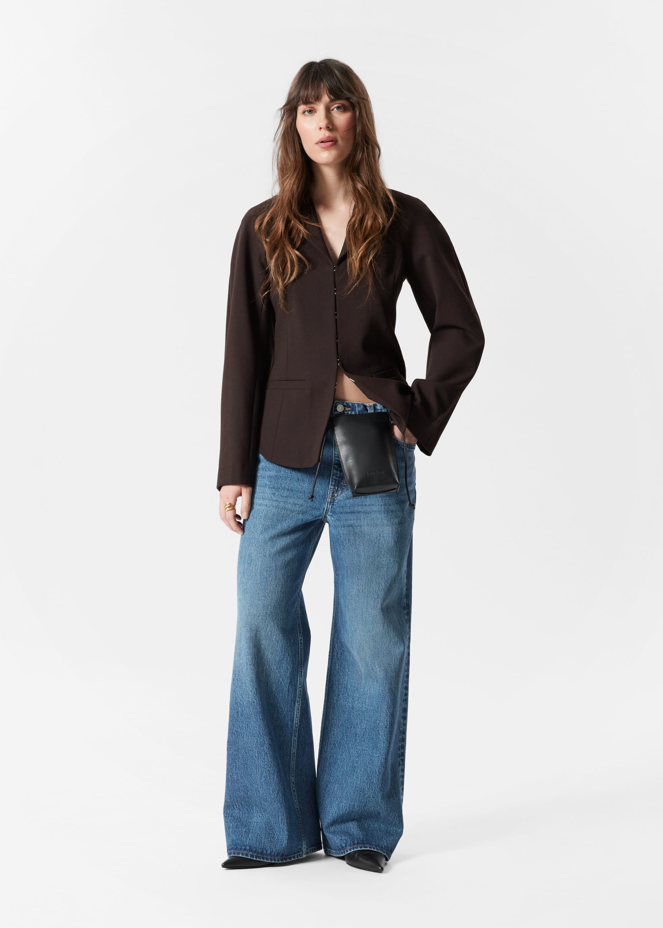 View larger image: Wide-Leg Jeans - Blue - Ladies | H&M GB 1