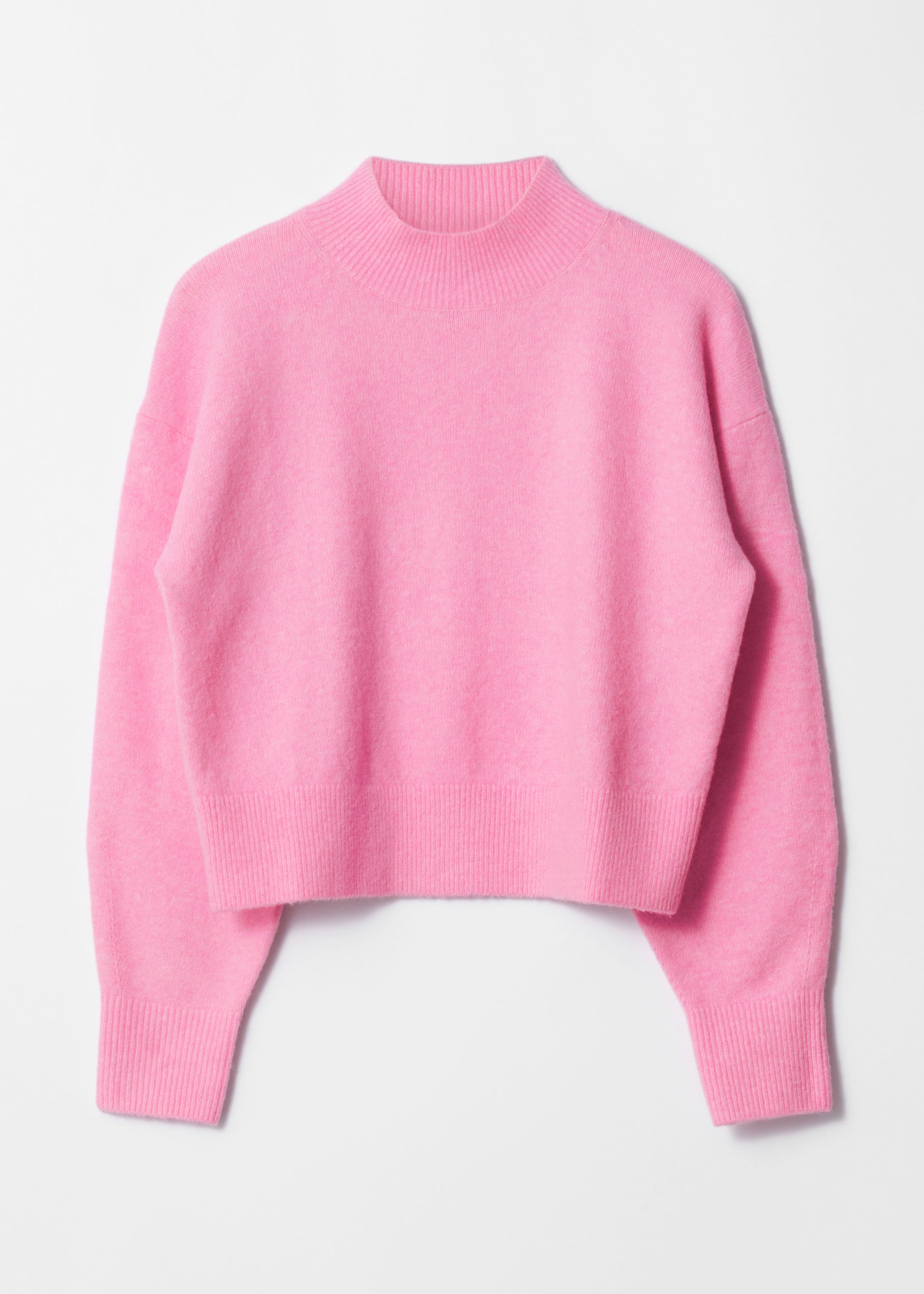 Visualizza immagine più grande: Pullover con collo a lupetto - Rosa - DONNA | H&M IT 1