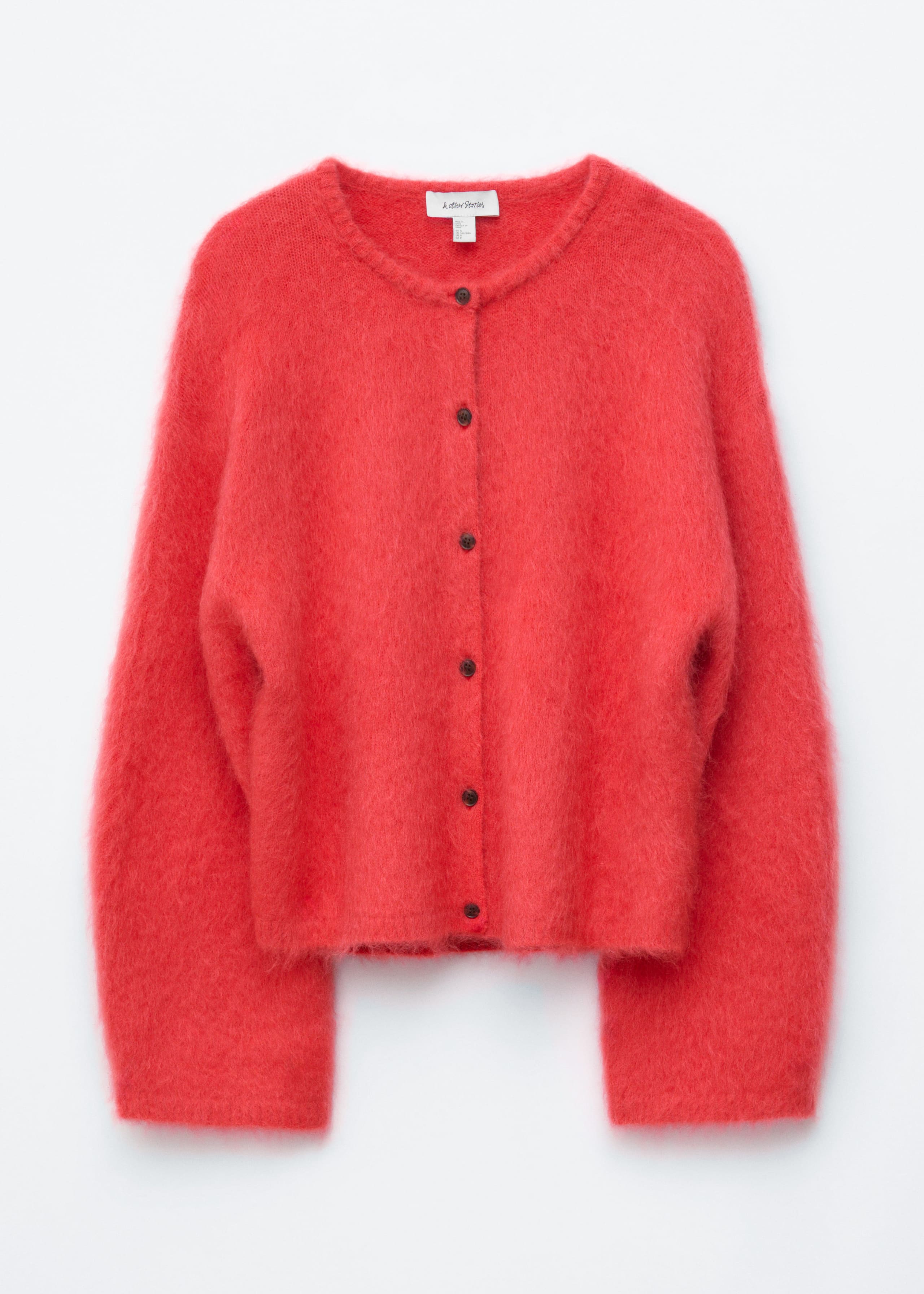 Image of Brushed Mohair-Blend Cardigan