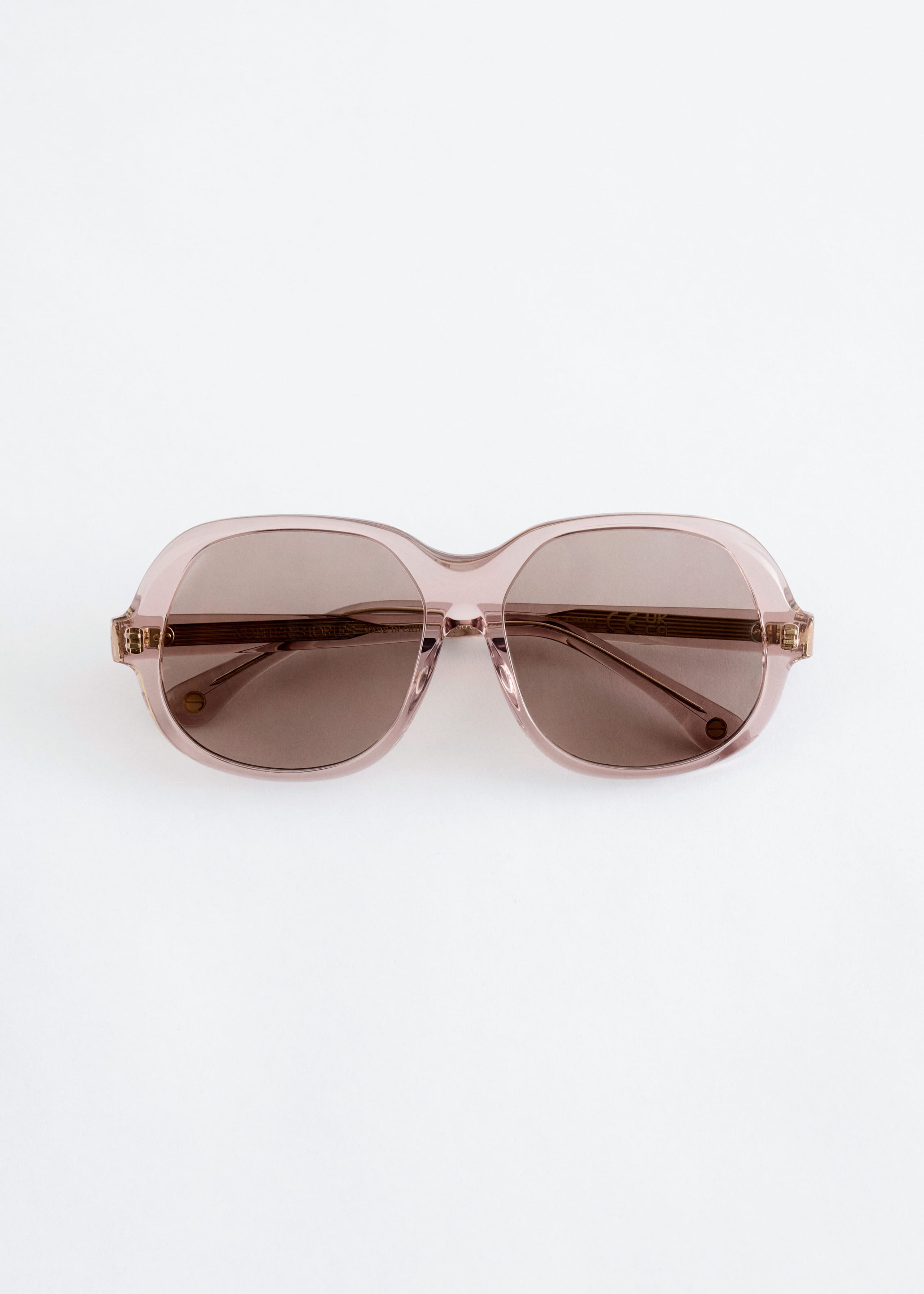 Image of Lunettes de soleil à monture carrée