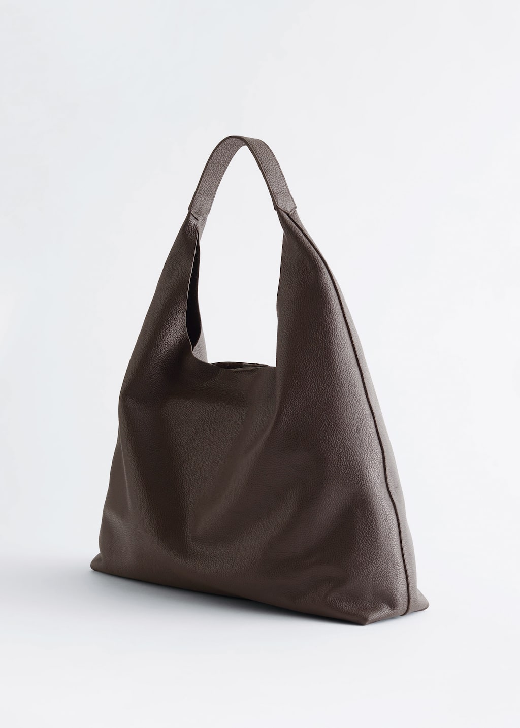 Image of Borsa tote grande in pelle