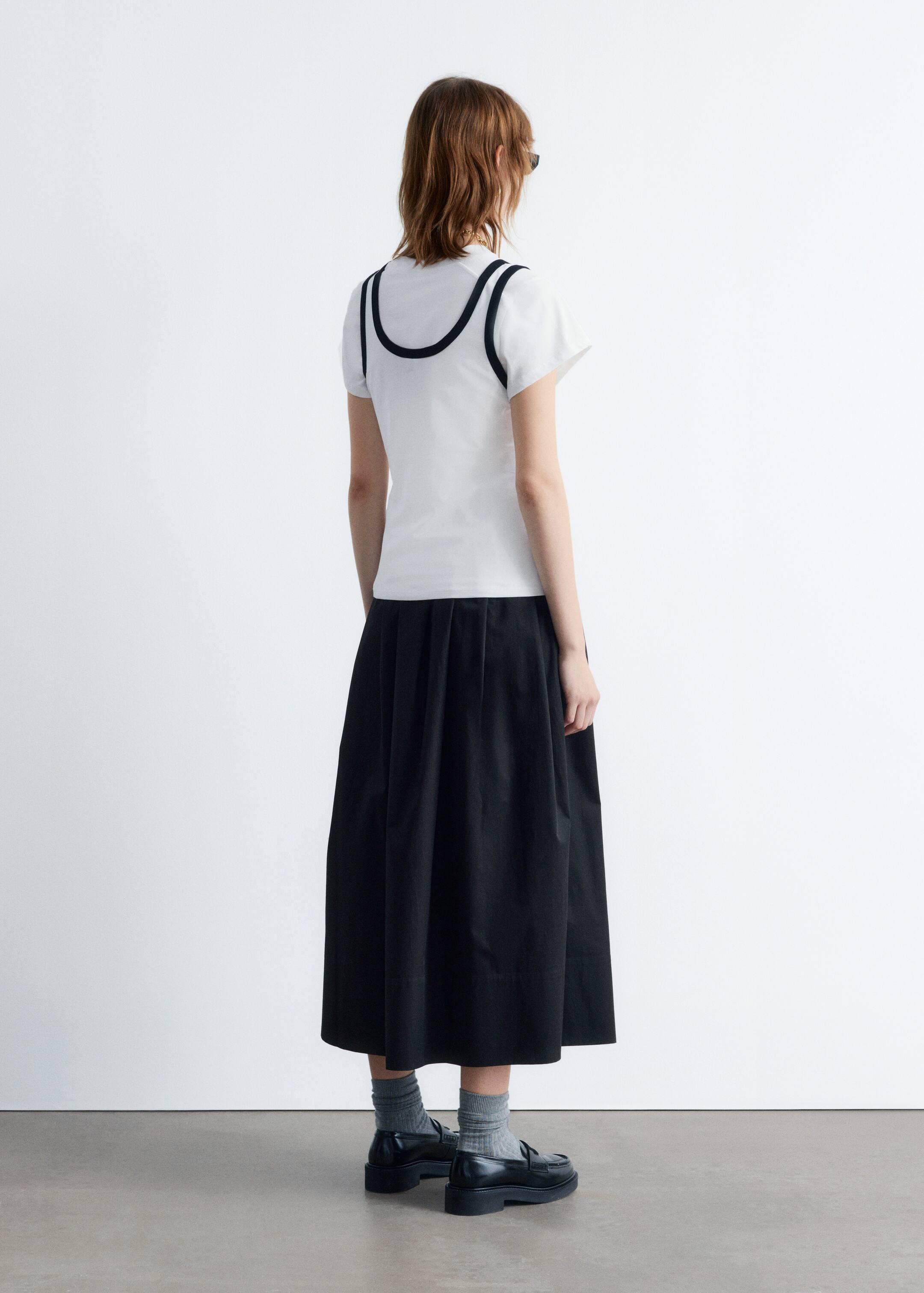 Zobacz większy obraz: Contrast-Trim Tank Top - Biały - ONA | H&M PL 5