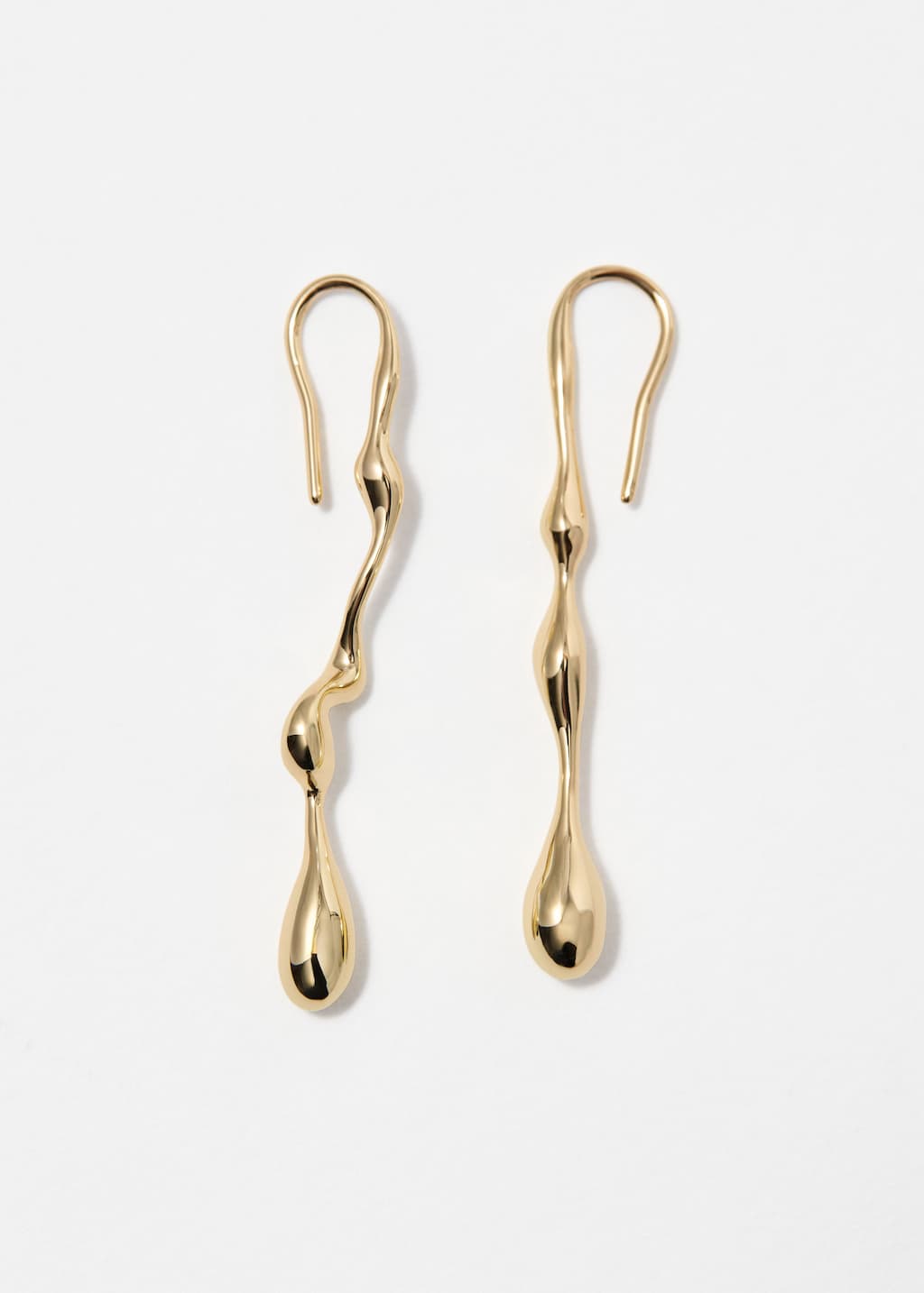 Image of Elongated Drop Earrings
