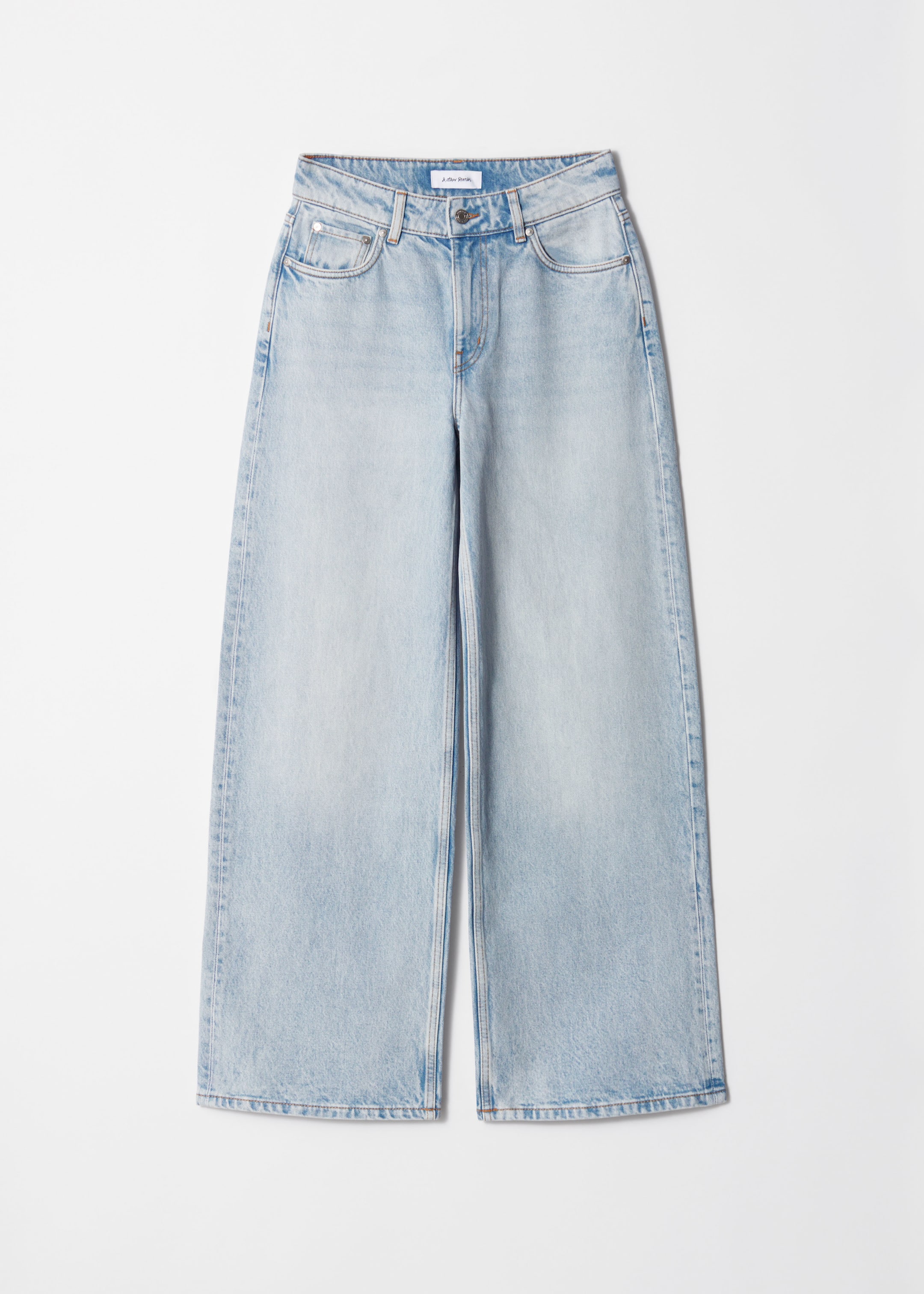 Grotere afbeelding bekijken: Relaxed Wide-Leg Jeans - Light blue - DAMES | H&M BE 1
