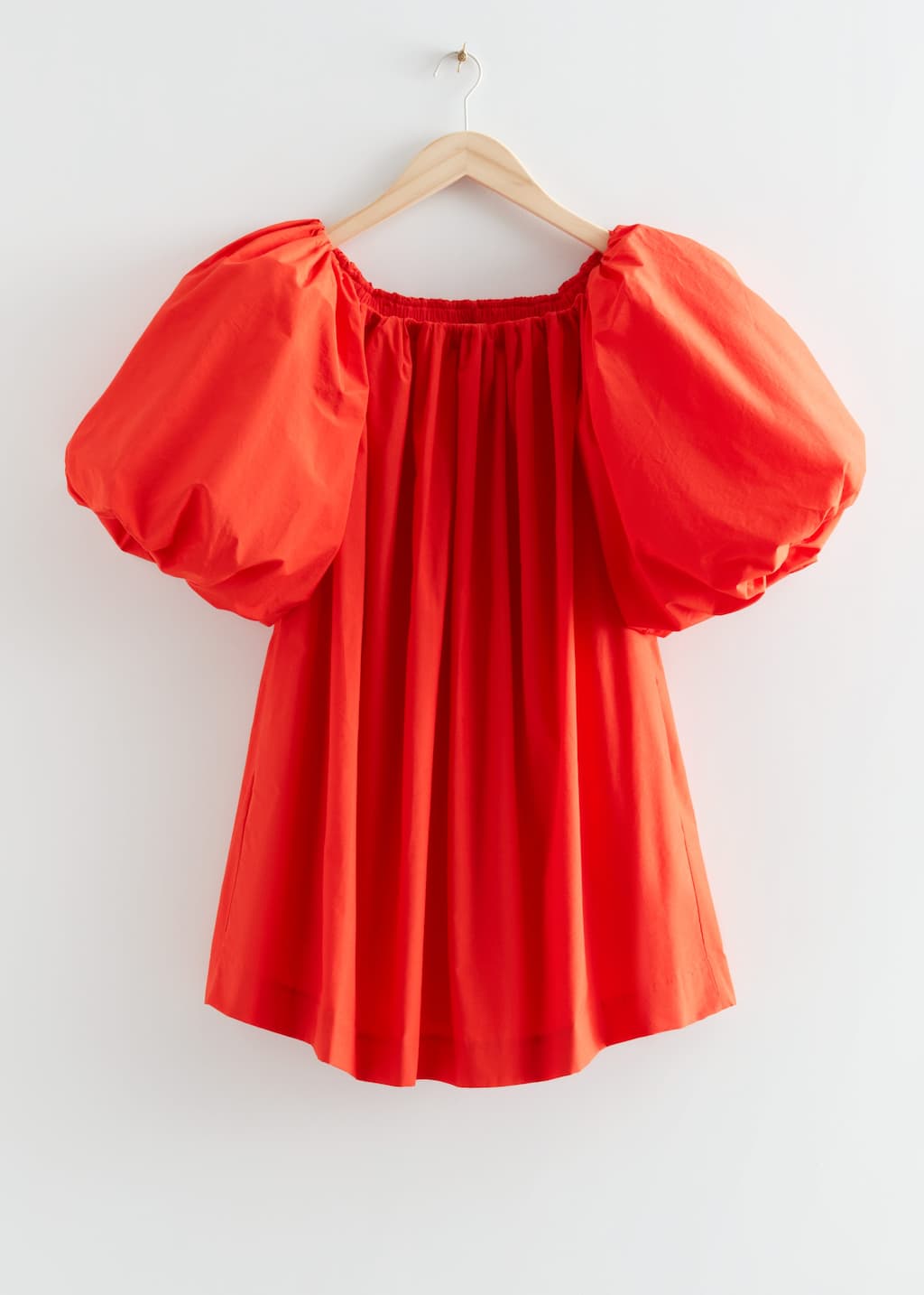 Off-Shoulder Mini Dress - Red - Still Life