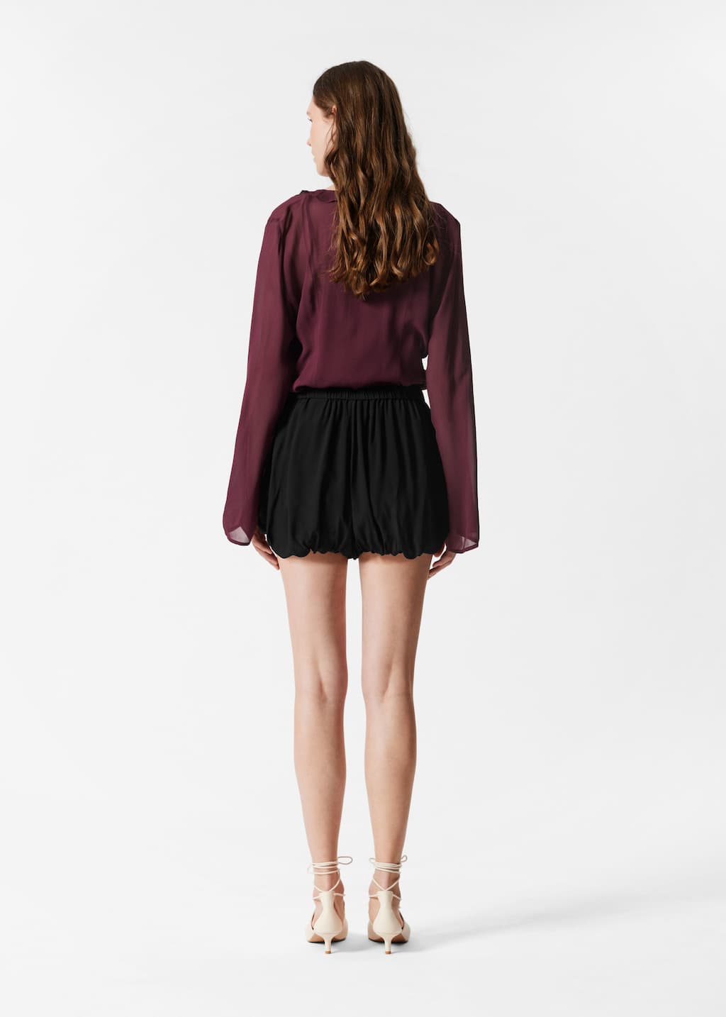 Image of Elastic Bubble Shorts