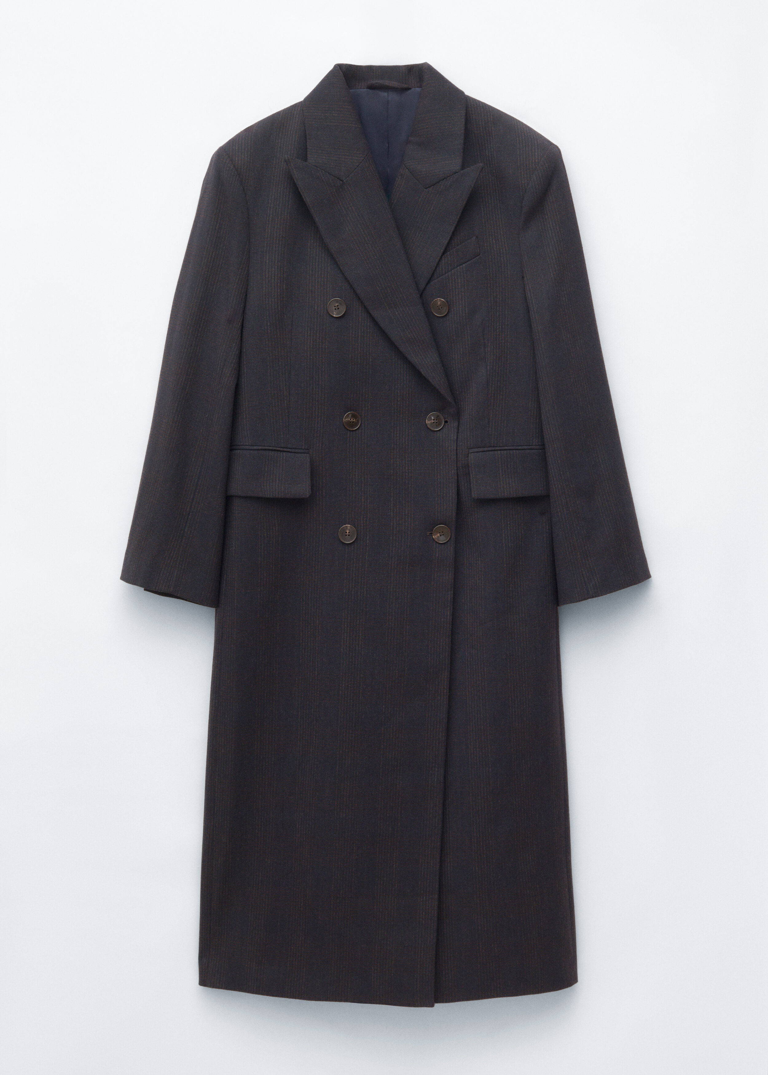 Wool Maxi Coat - Dark Grey - Coats | & Other Stories NL