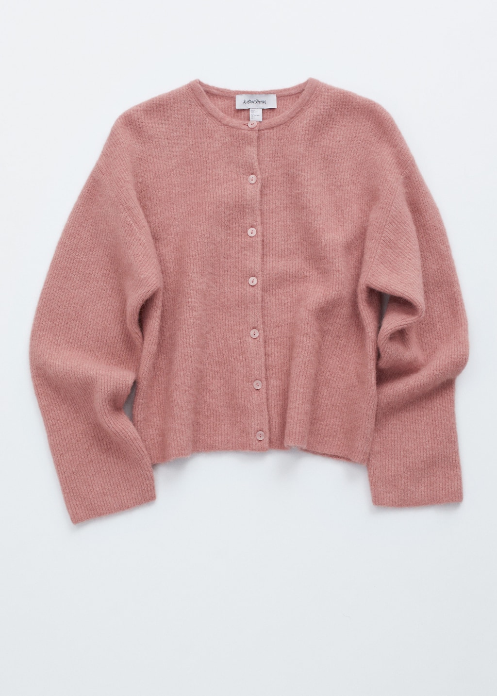 Image of Alpaca-Blend Knitted Cardigan