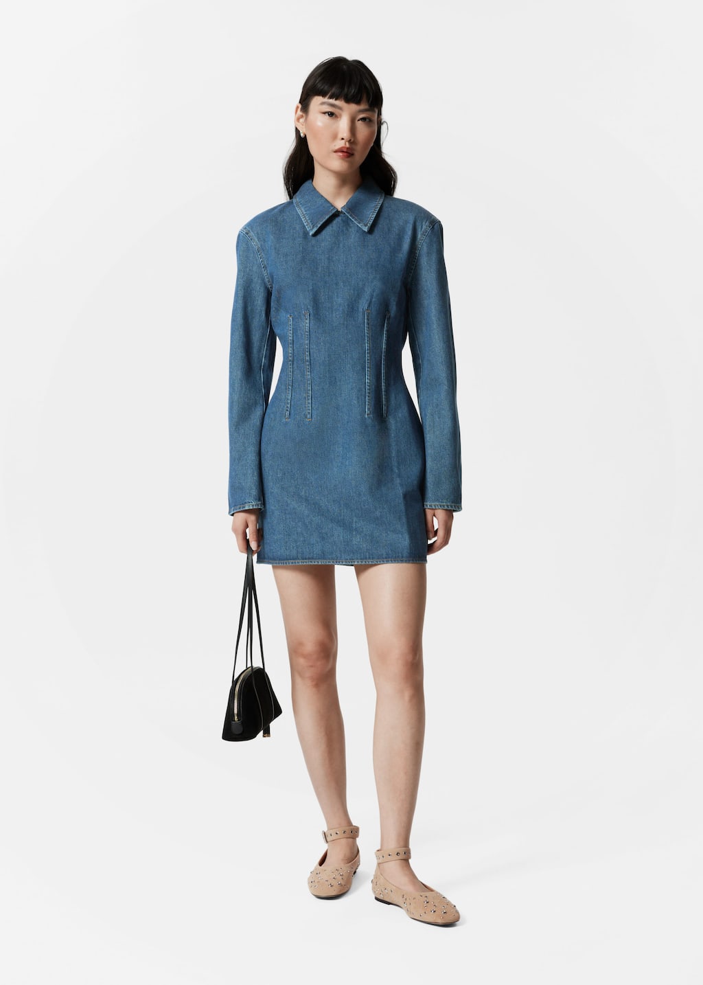 Image of Denim Mini Dress